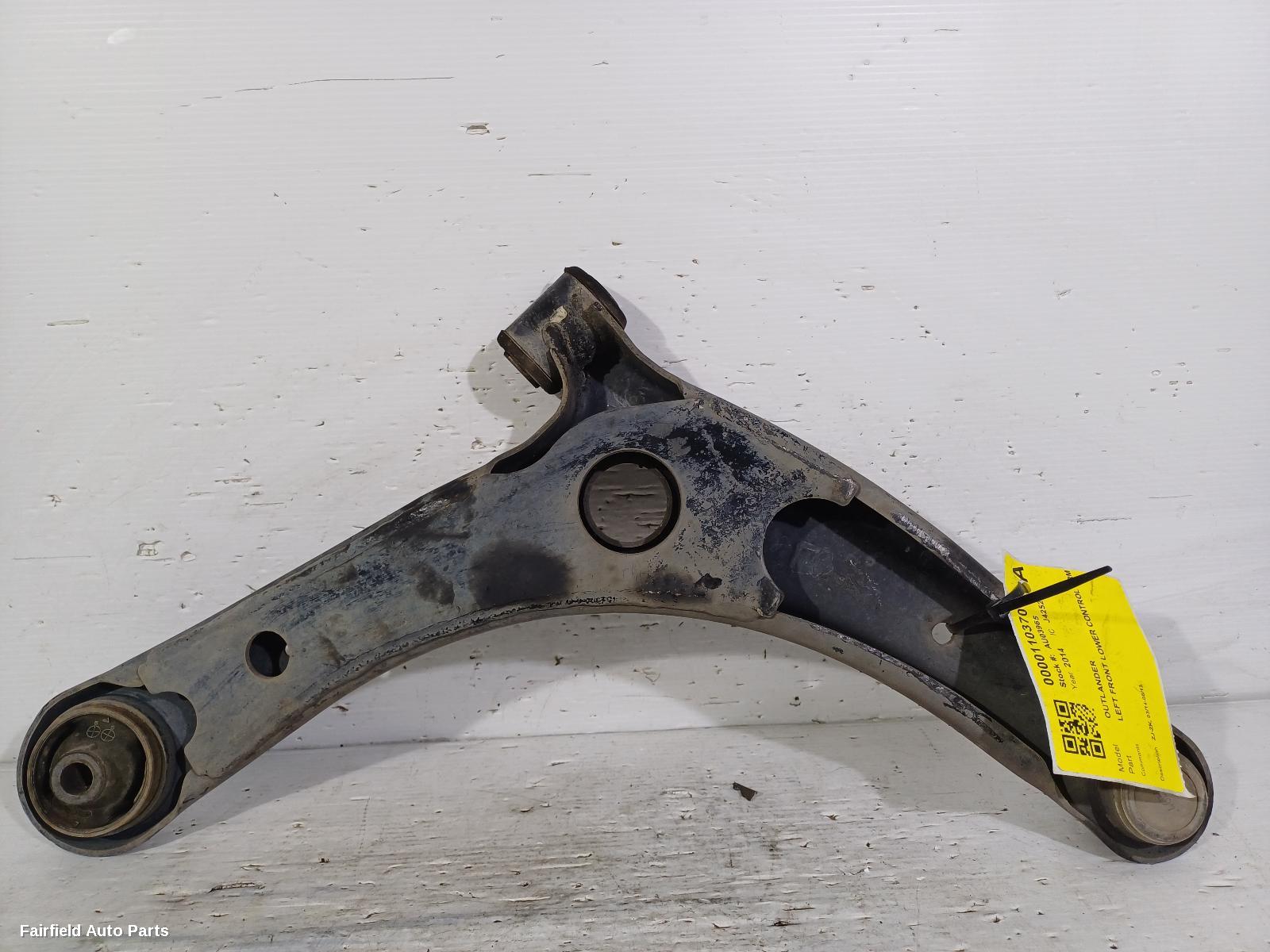 2014-2015 Mitsubishi Outlander Left Front Lower Control Arm