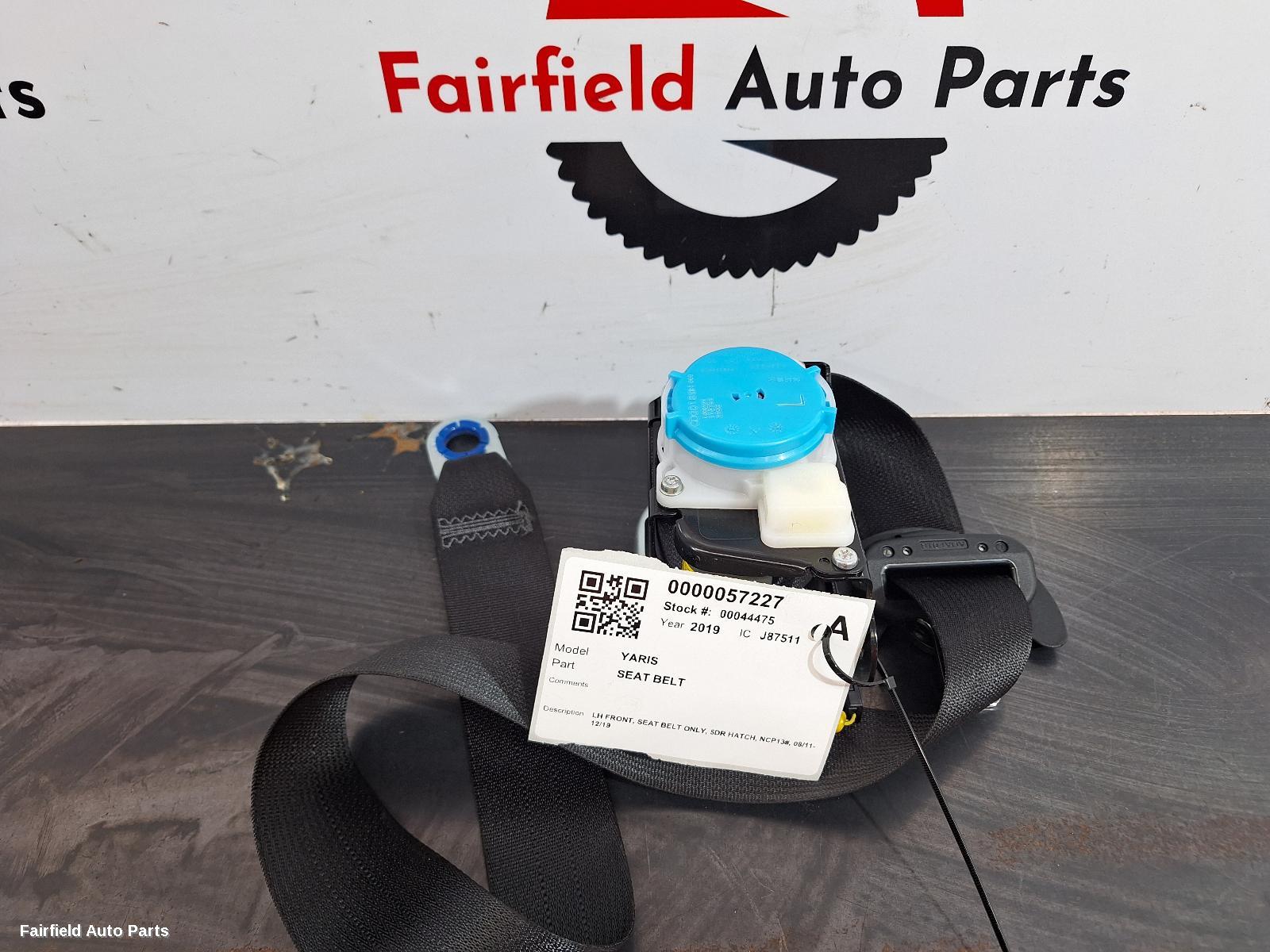 2011-2019 Toyota Yaris Seatbelt Stalk