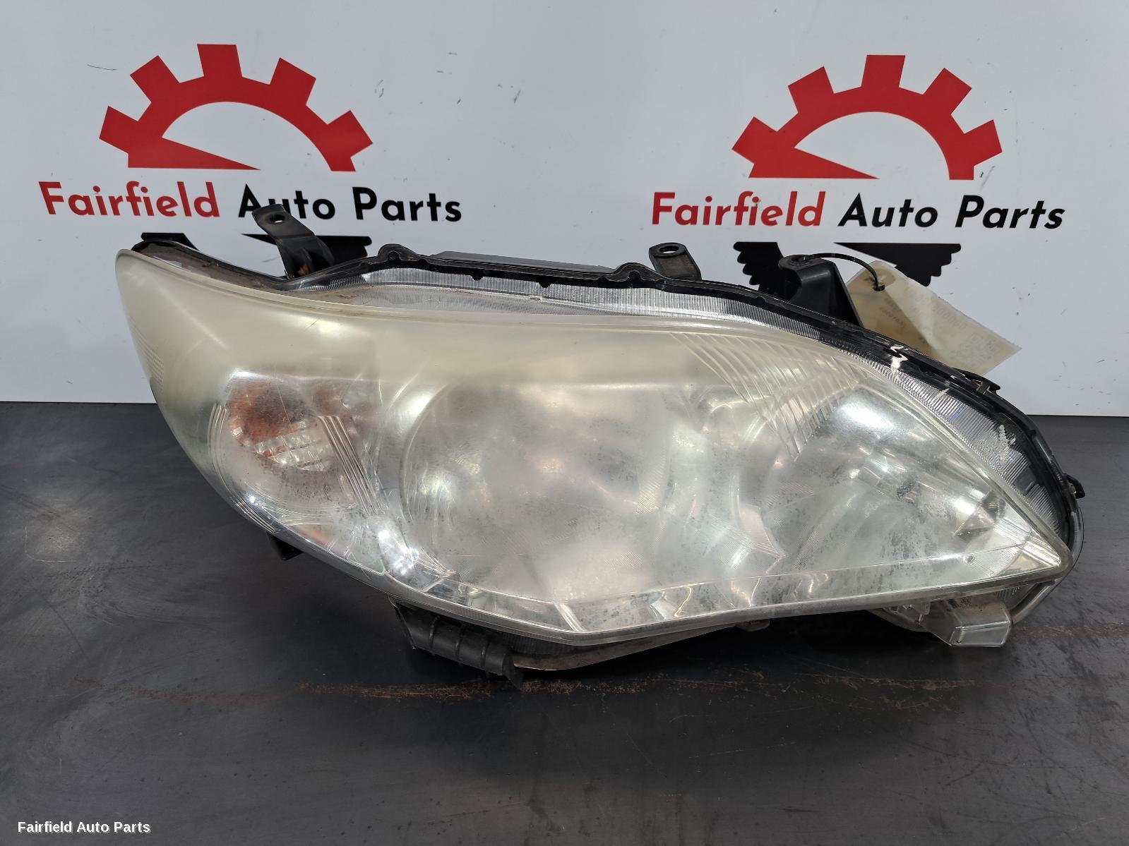 2010-2013 Toyota Corolla Right Headlamp