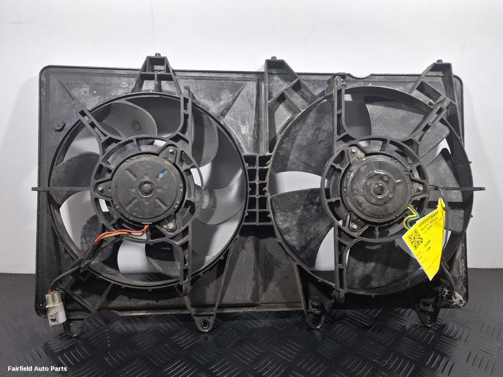 2013-2016 Proton Exora Fan