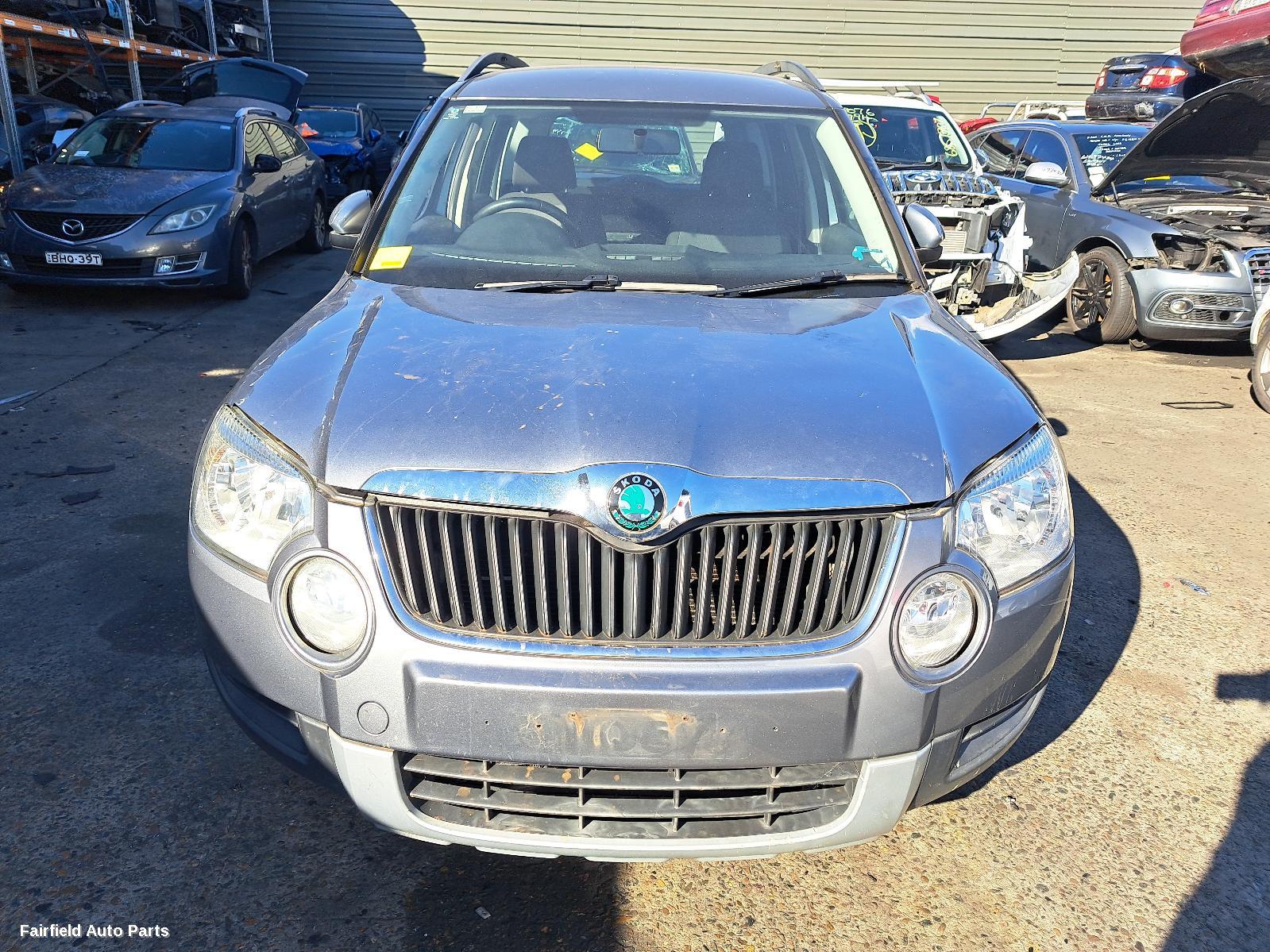 2013 Skoda Yeti Parcel Shelf