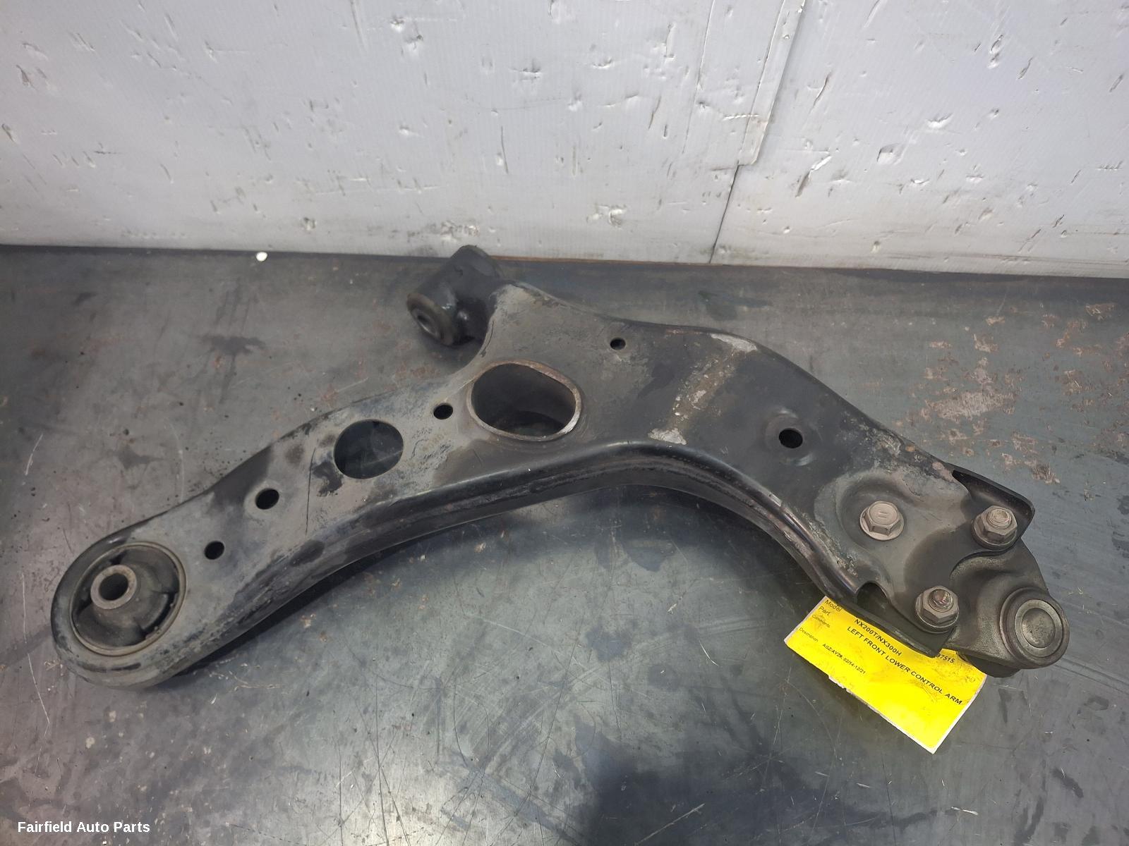 2014-2021 Lexus Nx Left Front Lower Control Arm
