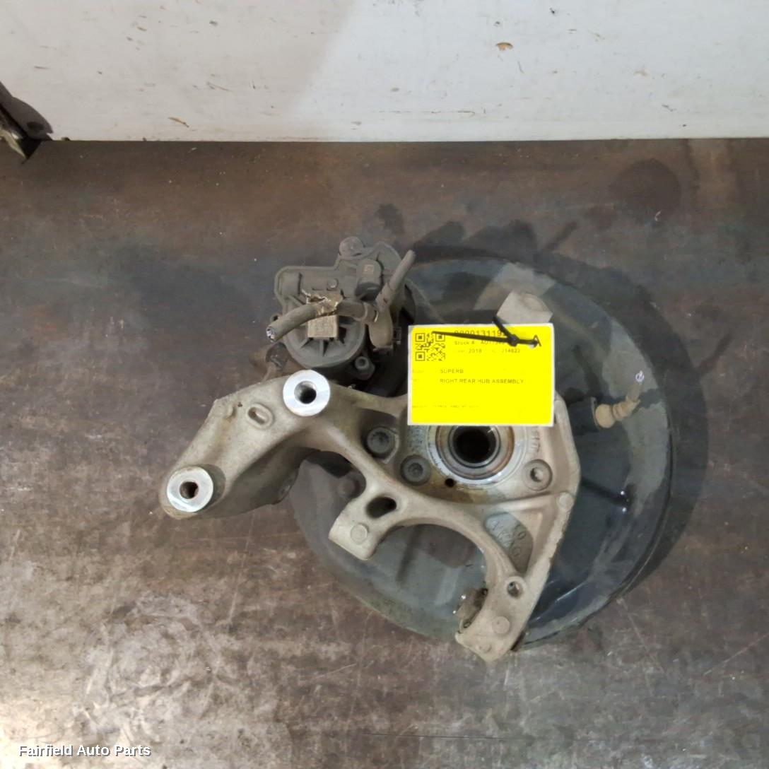 2016-2023 Skoda Superb Right Rear Hub Assembly
