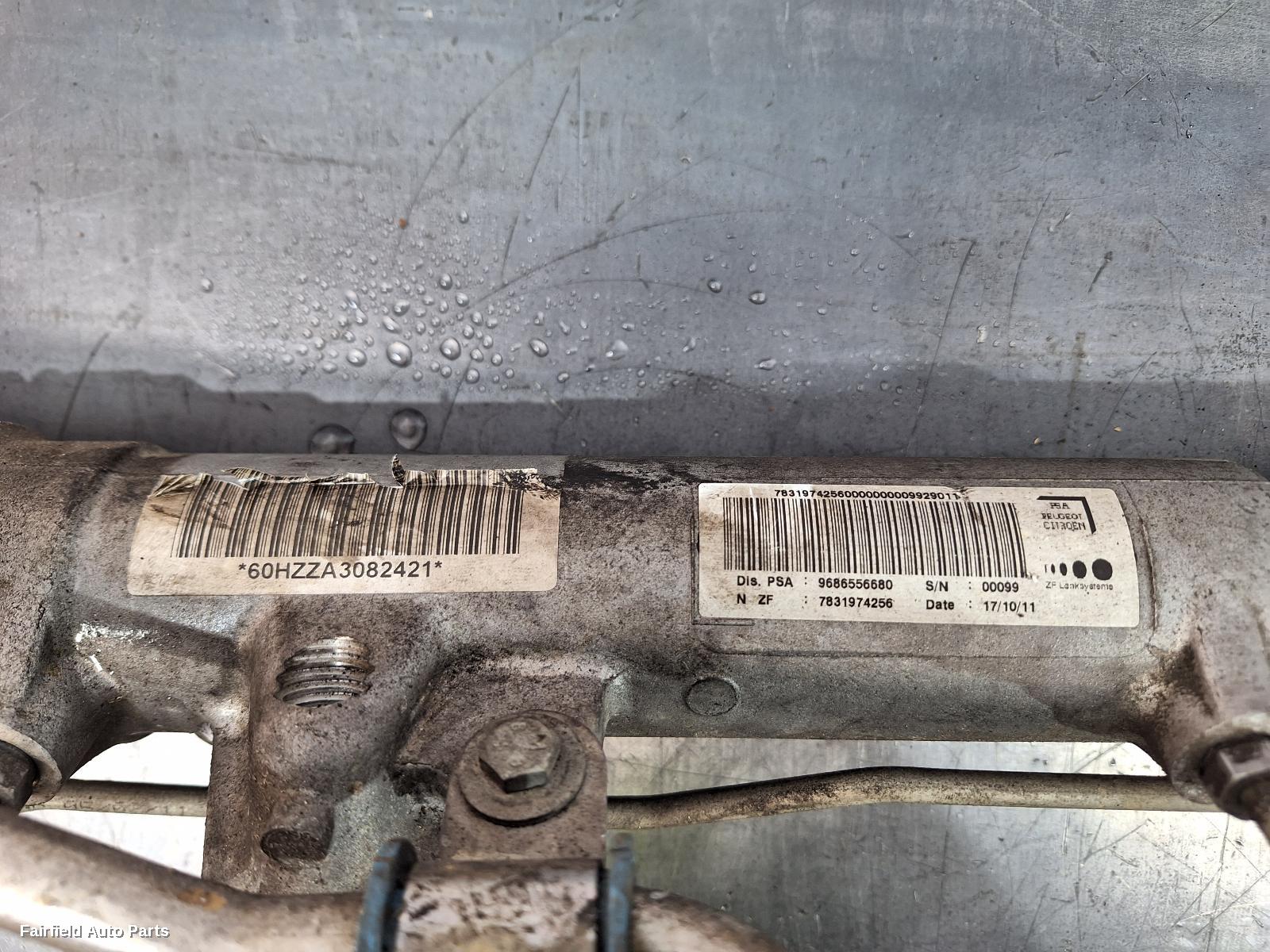 2011-2017 Peugeot 508 Steering Box Rack