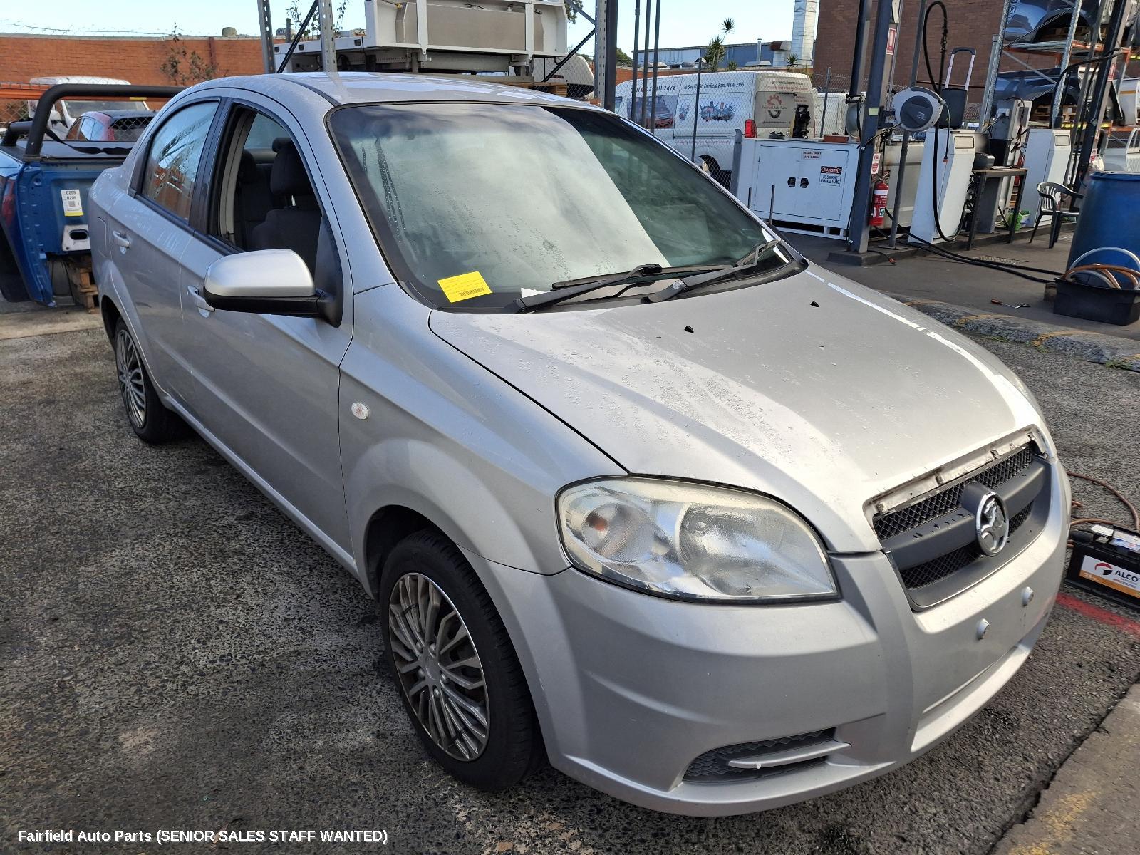 2007 Holden Barina Left Rear Door Window