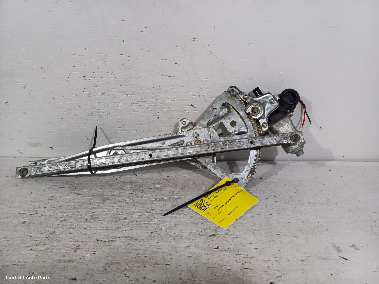 2002 Toyota Camry Left Front Window Reg Motor
