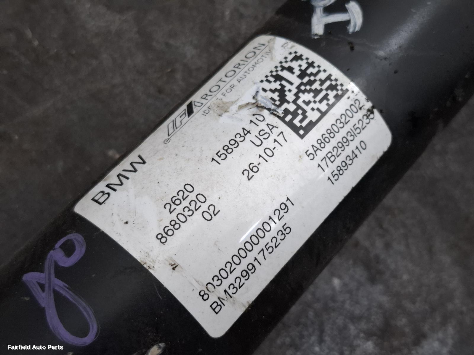 2017-2024 Bmw X3 Rear Drive Shaft