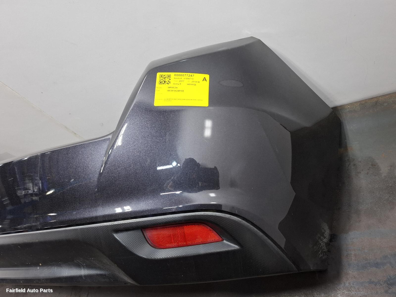 2016-2023 Subaru Impreza Rear Bumper