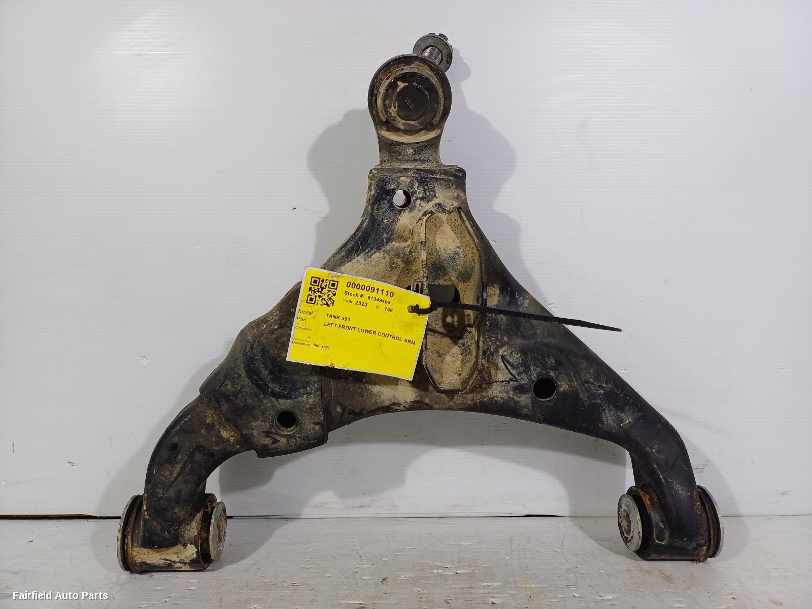 2022-2026 Great Wall Tank 300 Left Front Lower Control Arm