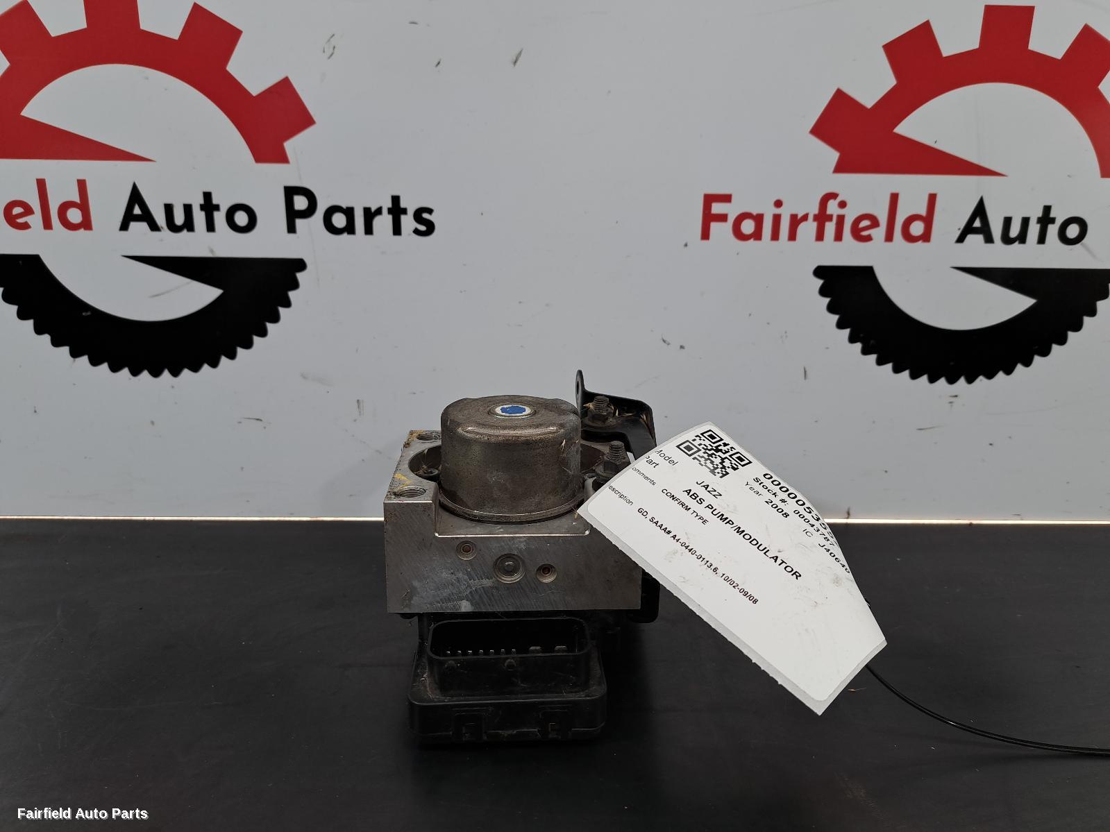2002-2008 Honda Jazz Abs Pump Modulator