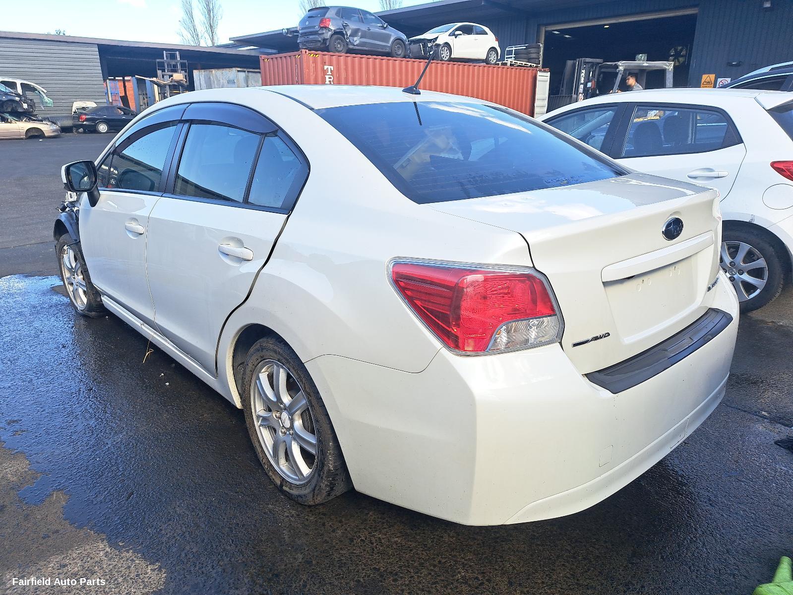 2014 Subaru Impreza Left Front Door Window