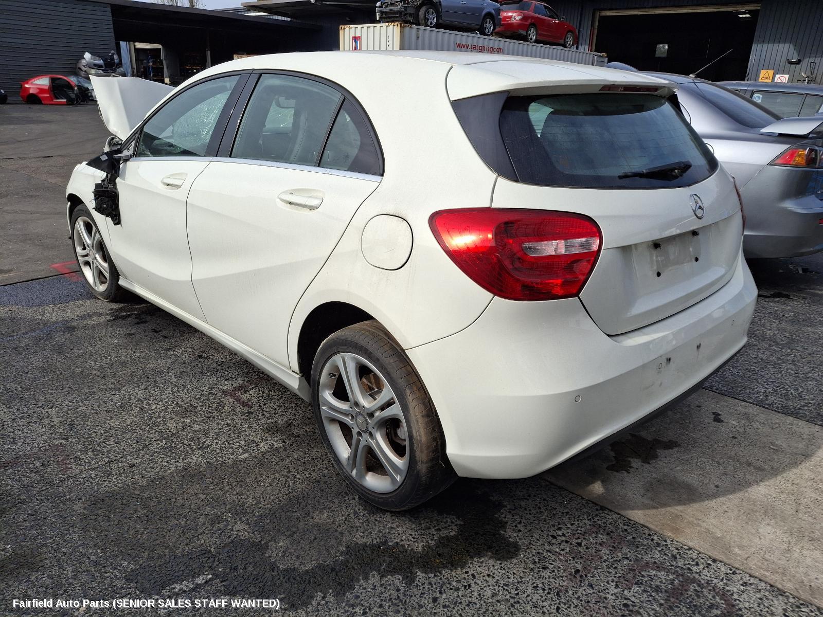 2014 Mercedes A Class Left Taillight