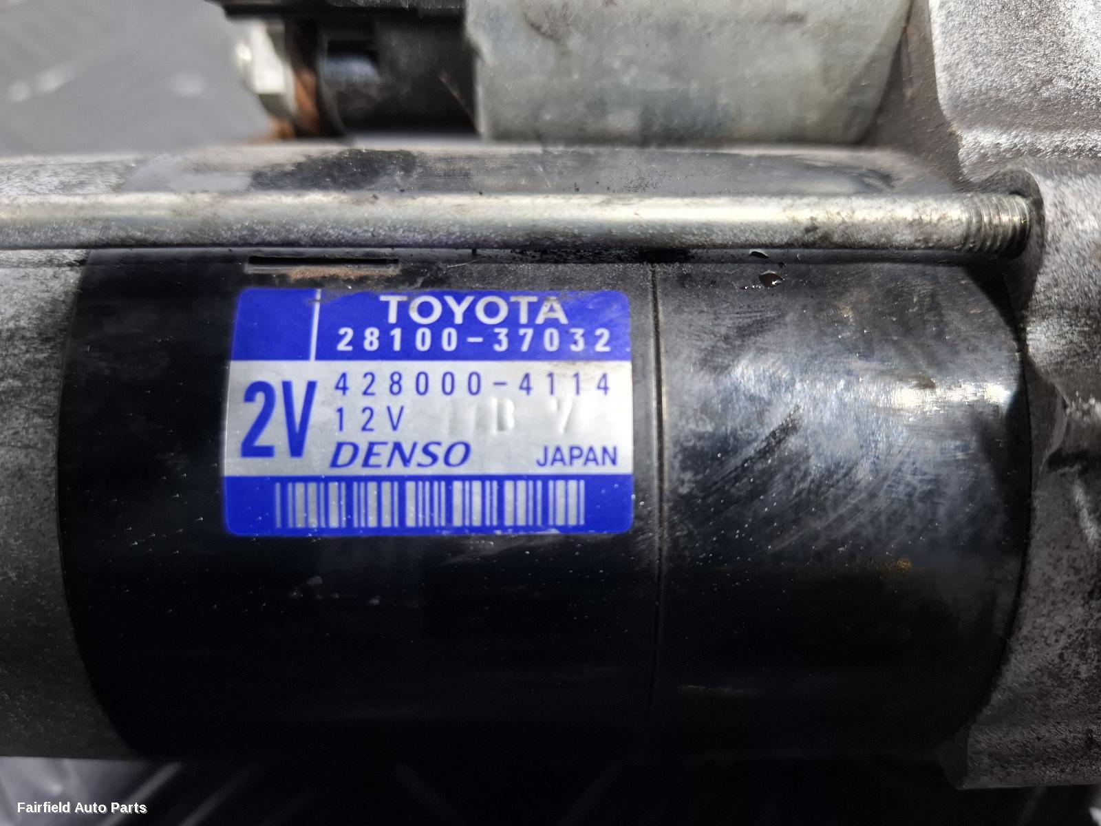 2012-2018 Toyota Rav4 Starter