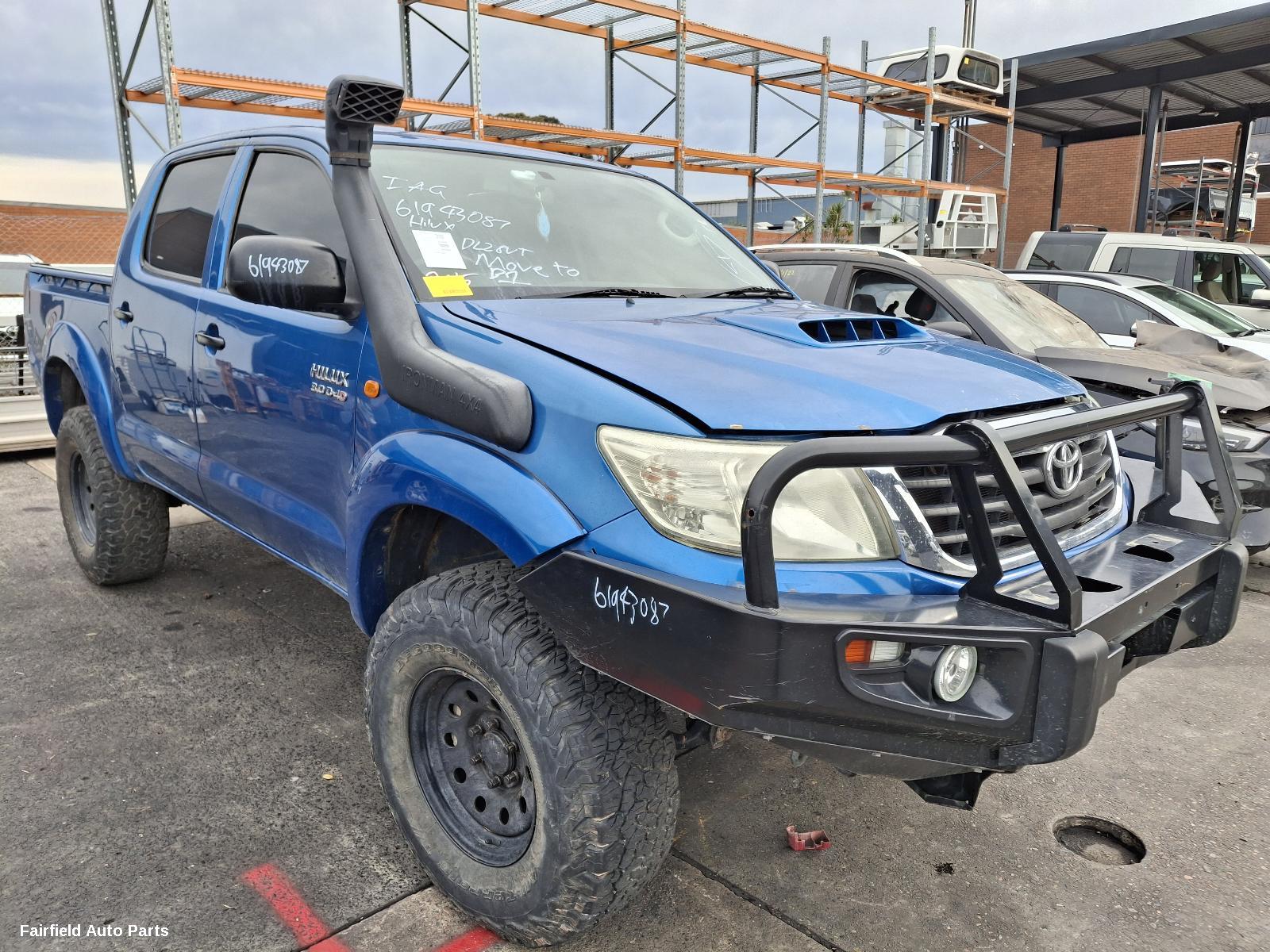 2012 Toyota Hilux Seatbelt Stalk