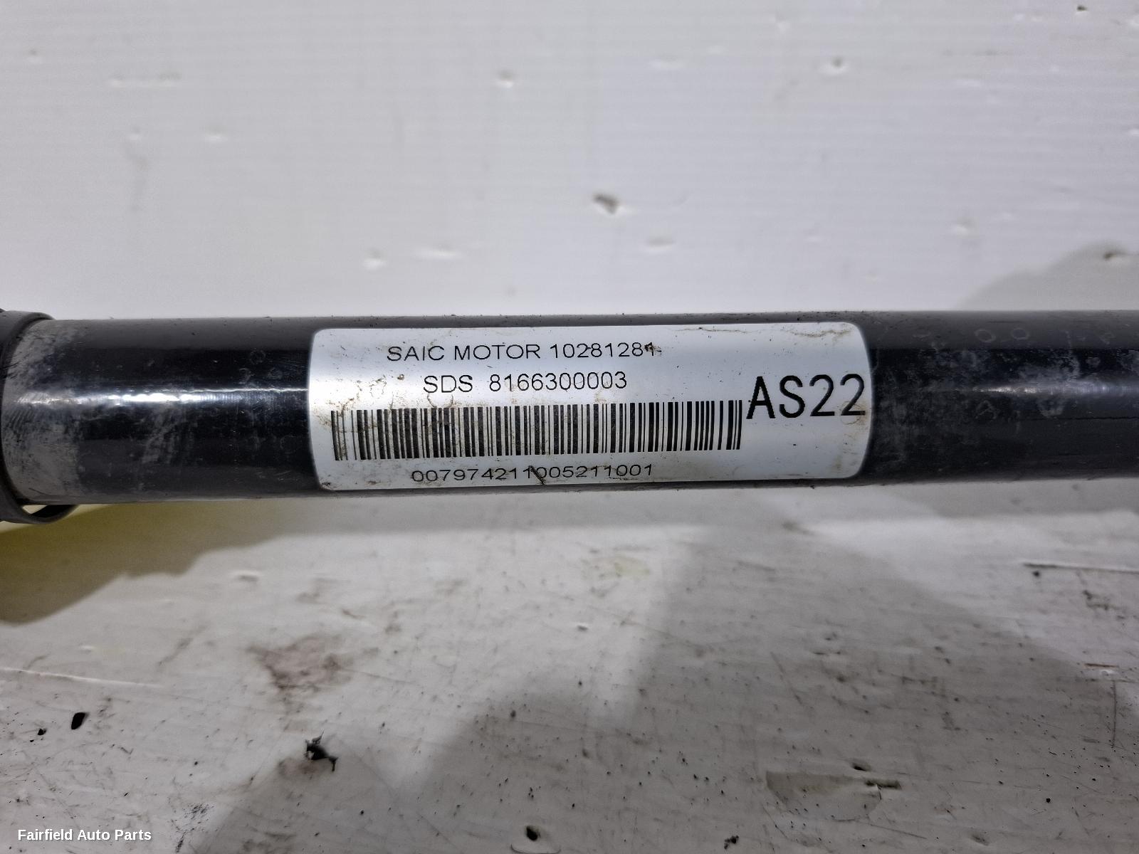2019-2024 Mg Hs Left Driveshaft