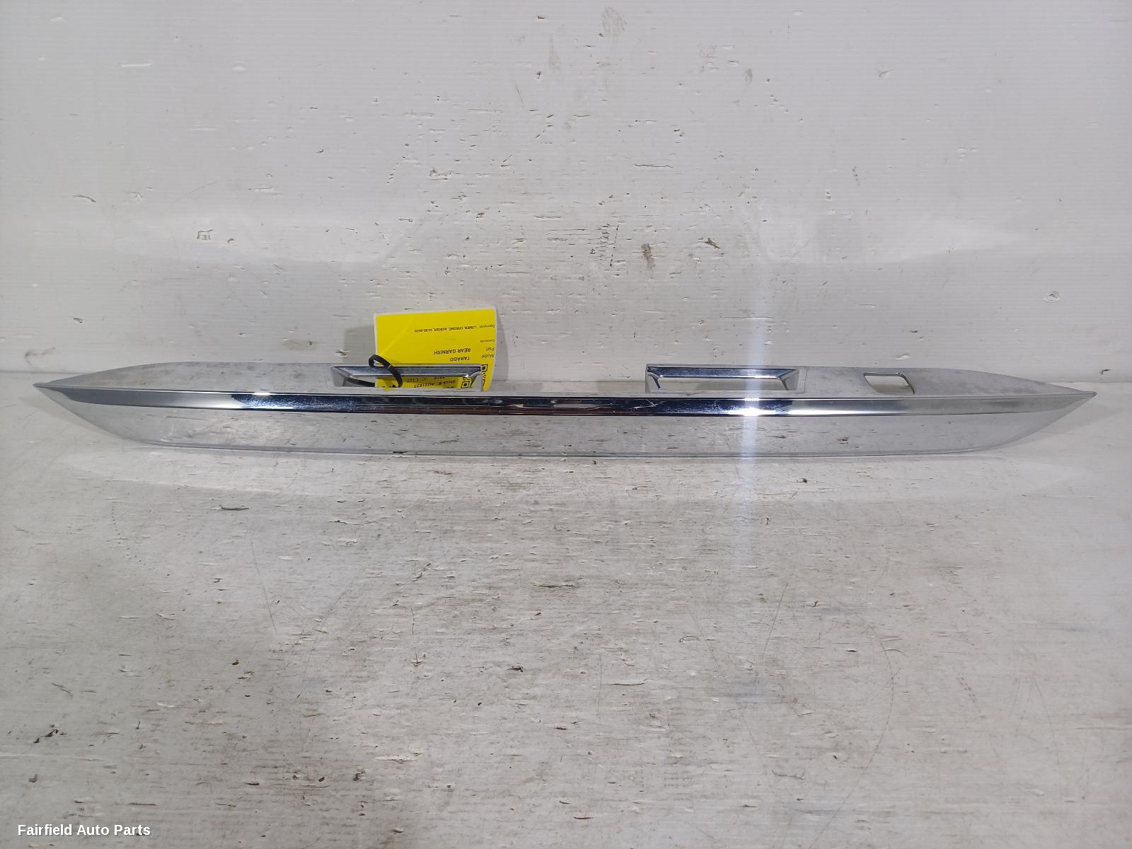 2016 Toyota Tarago Rear Garnish