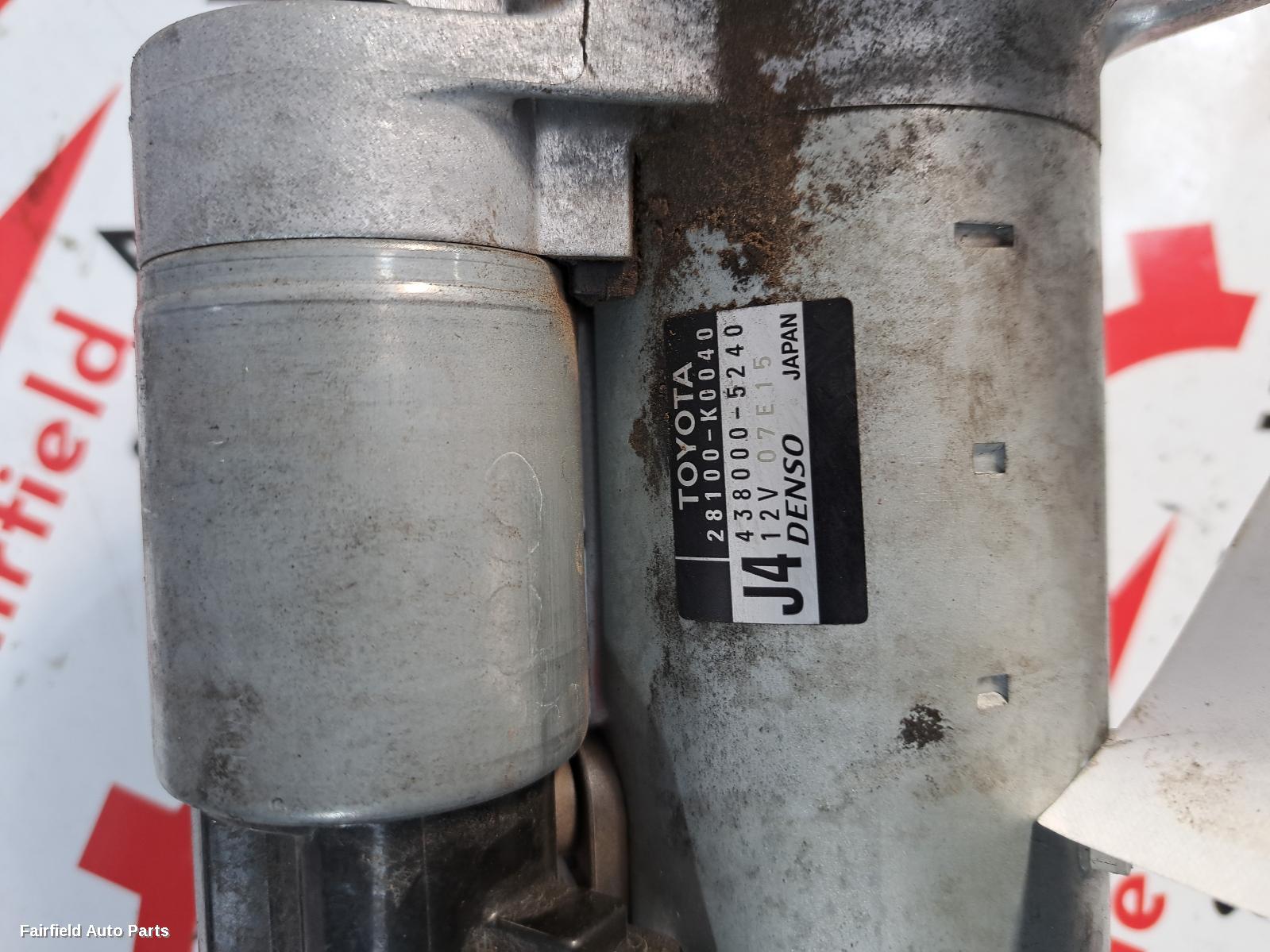 2020-2022 Toyota Yaris Cross Starter