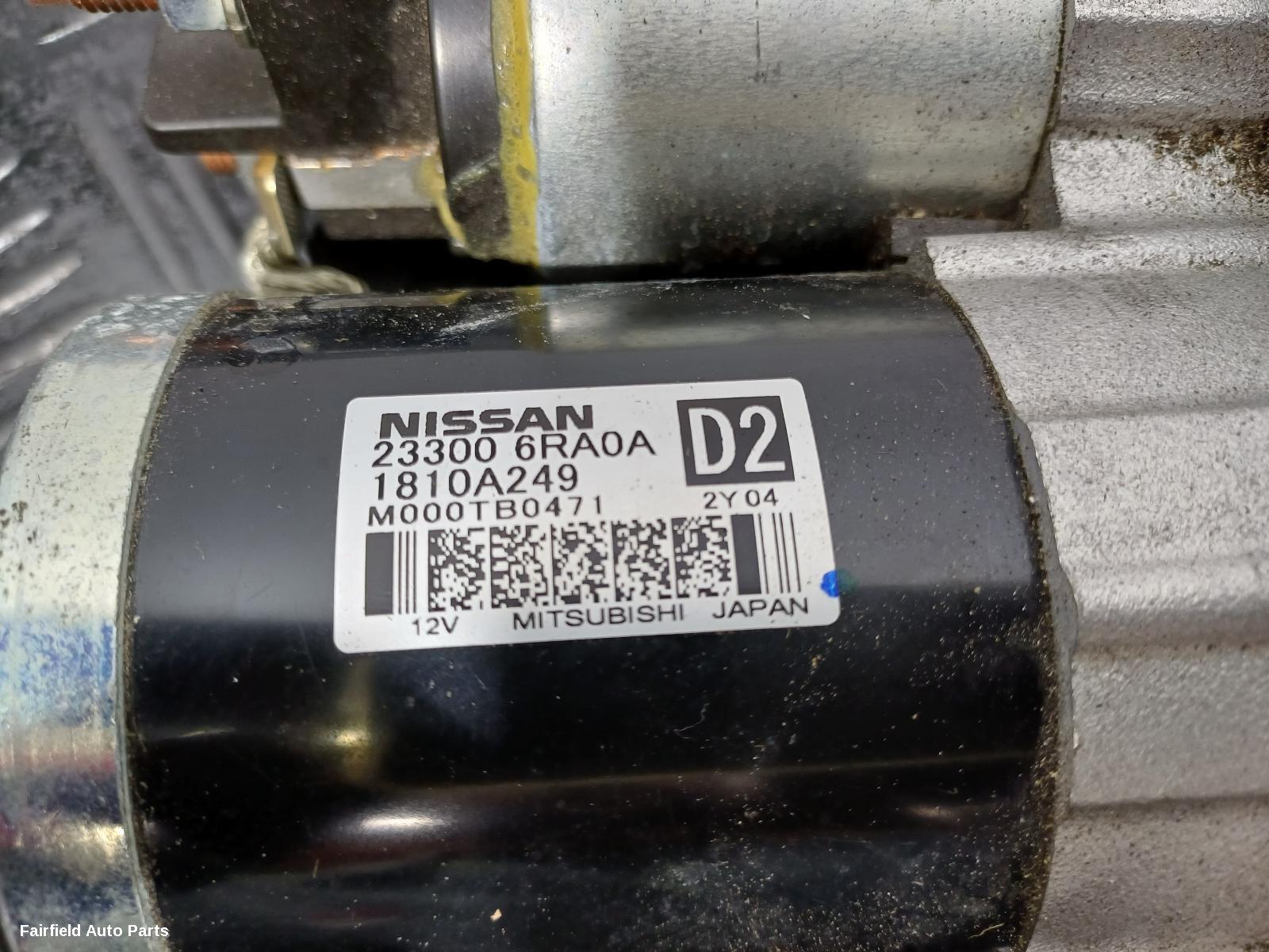 2022-2026 Nissan Xtrail Starter