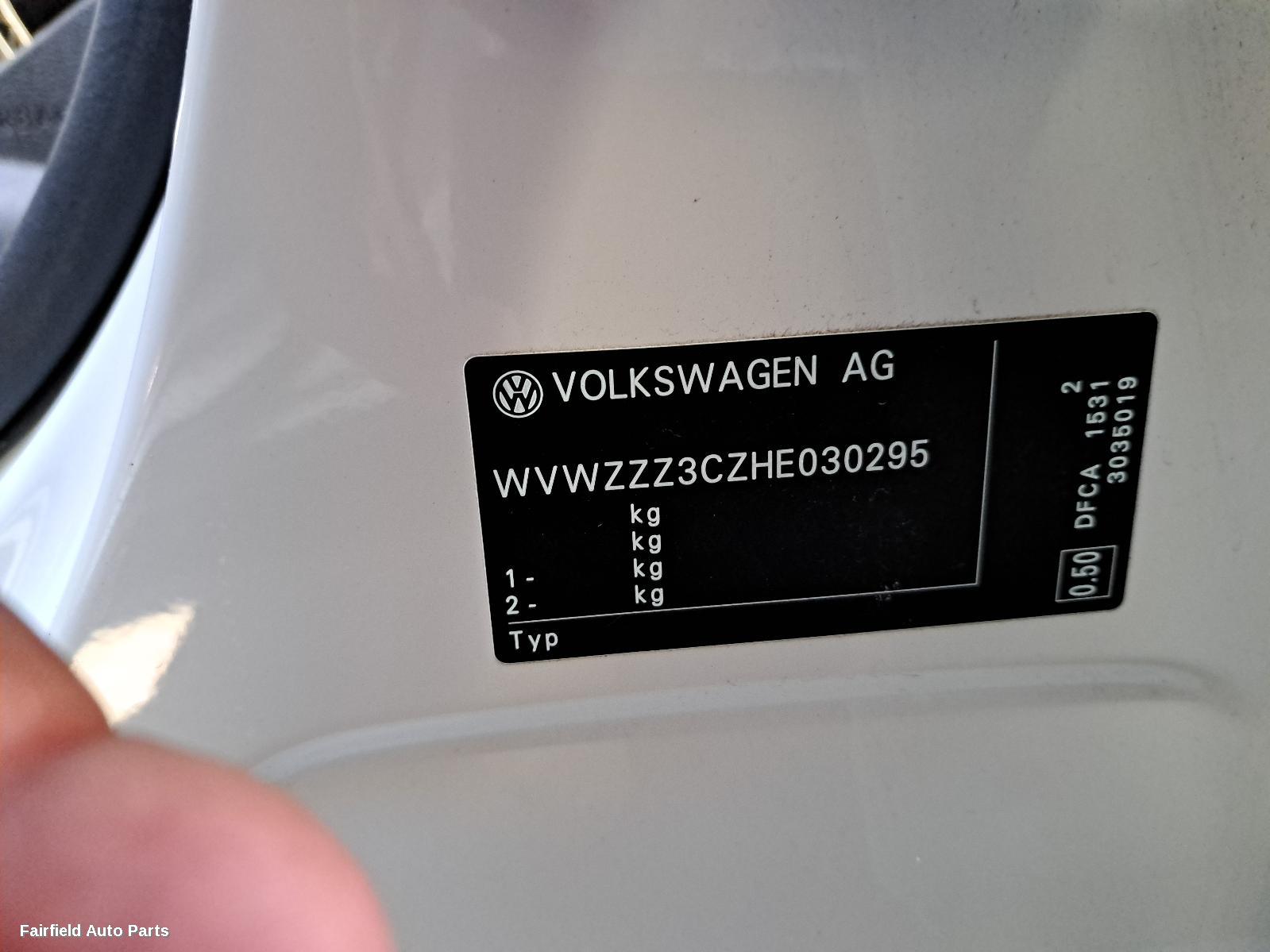 2015-2019 Volkswagen Passat Heater Ac Controls