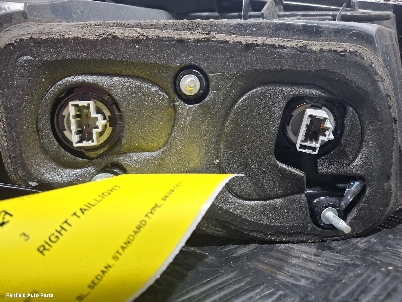 2009-2013 Mazda 3 Right Taillight