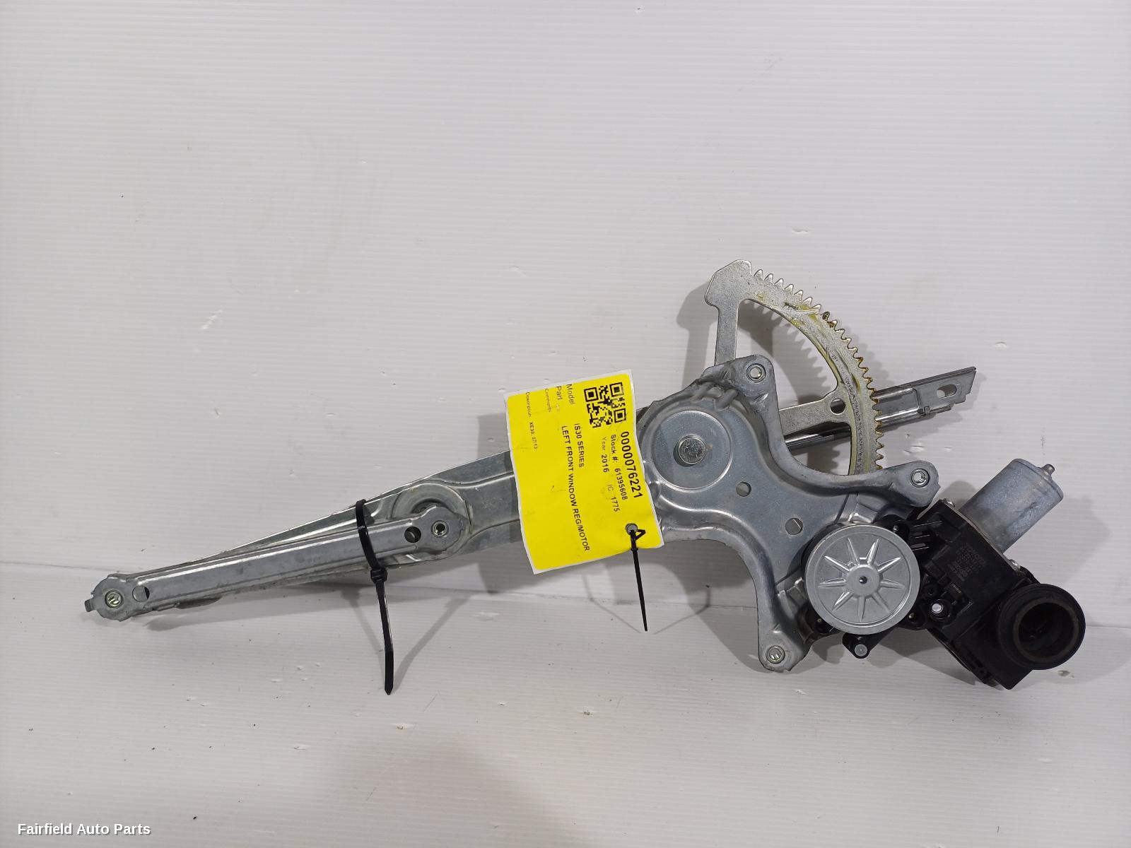 2013-2025 Lexus Is Series Left Front Window Reg Motor