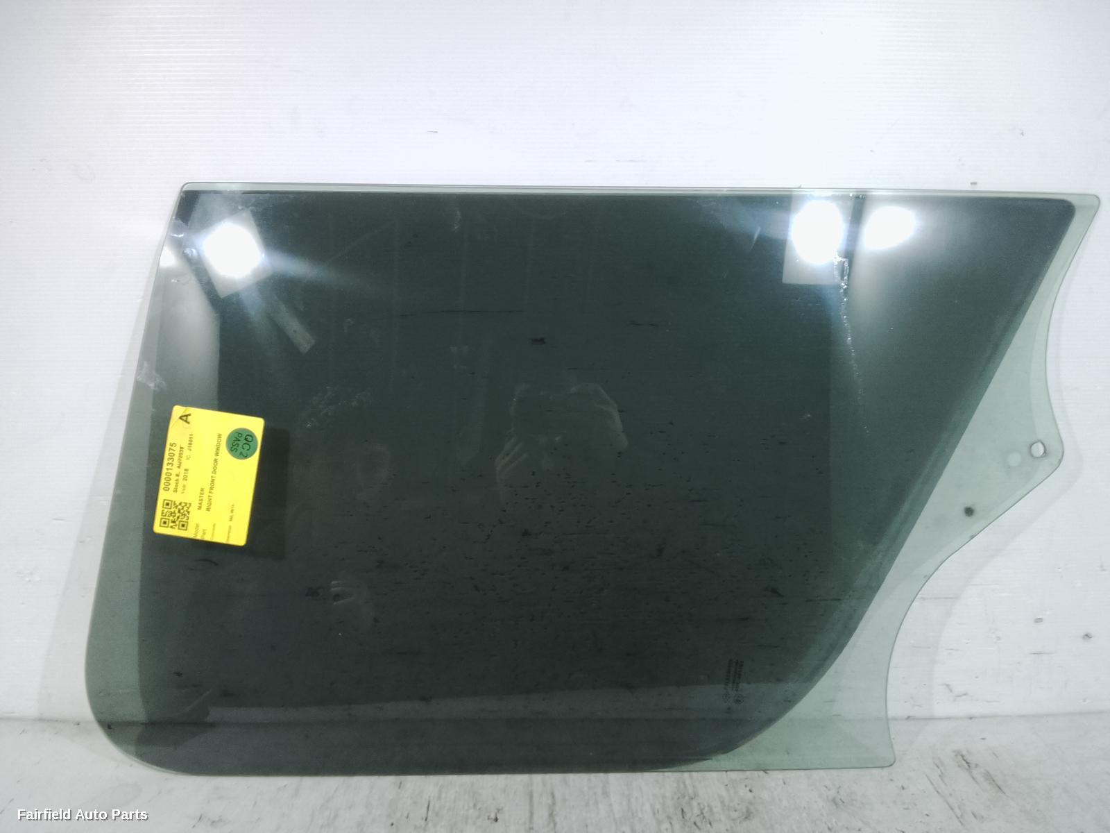 2011-2026 Renault Master Right Front Door Window