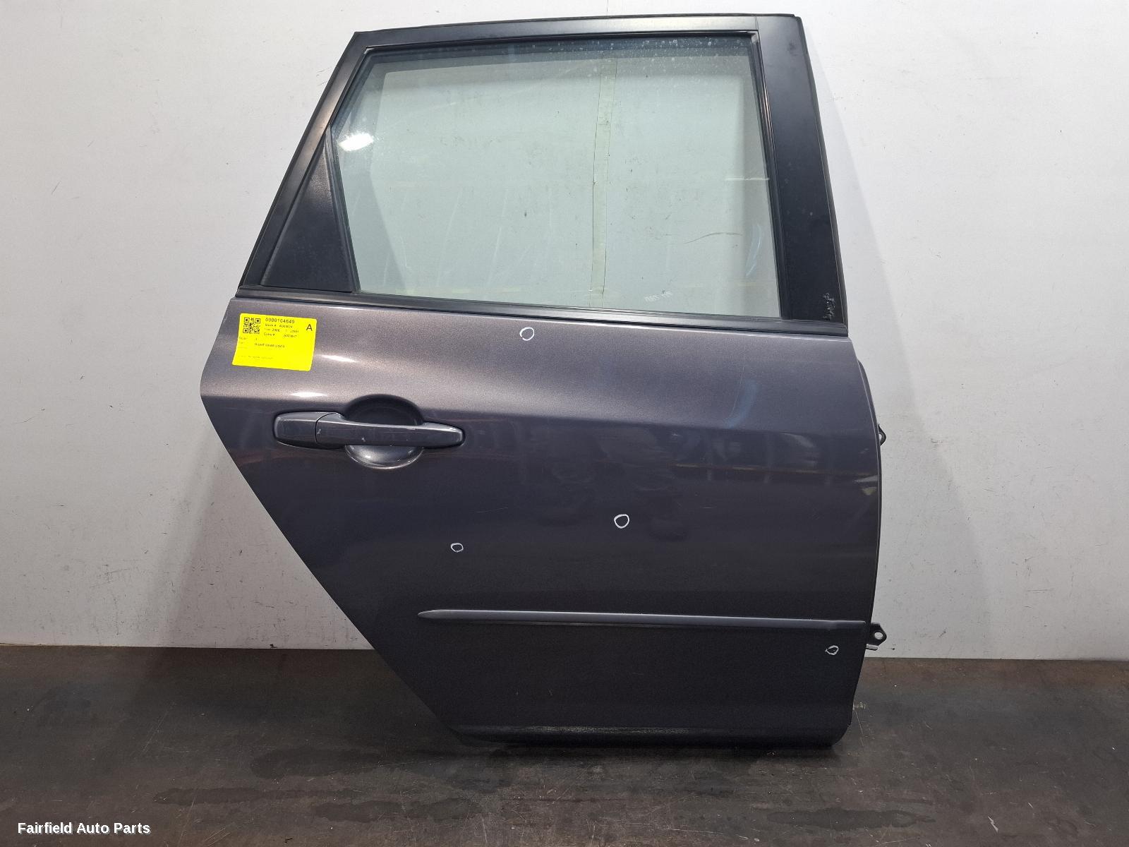 2003-2009 Mazda 3 Right Rear Door Sliding