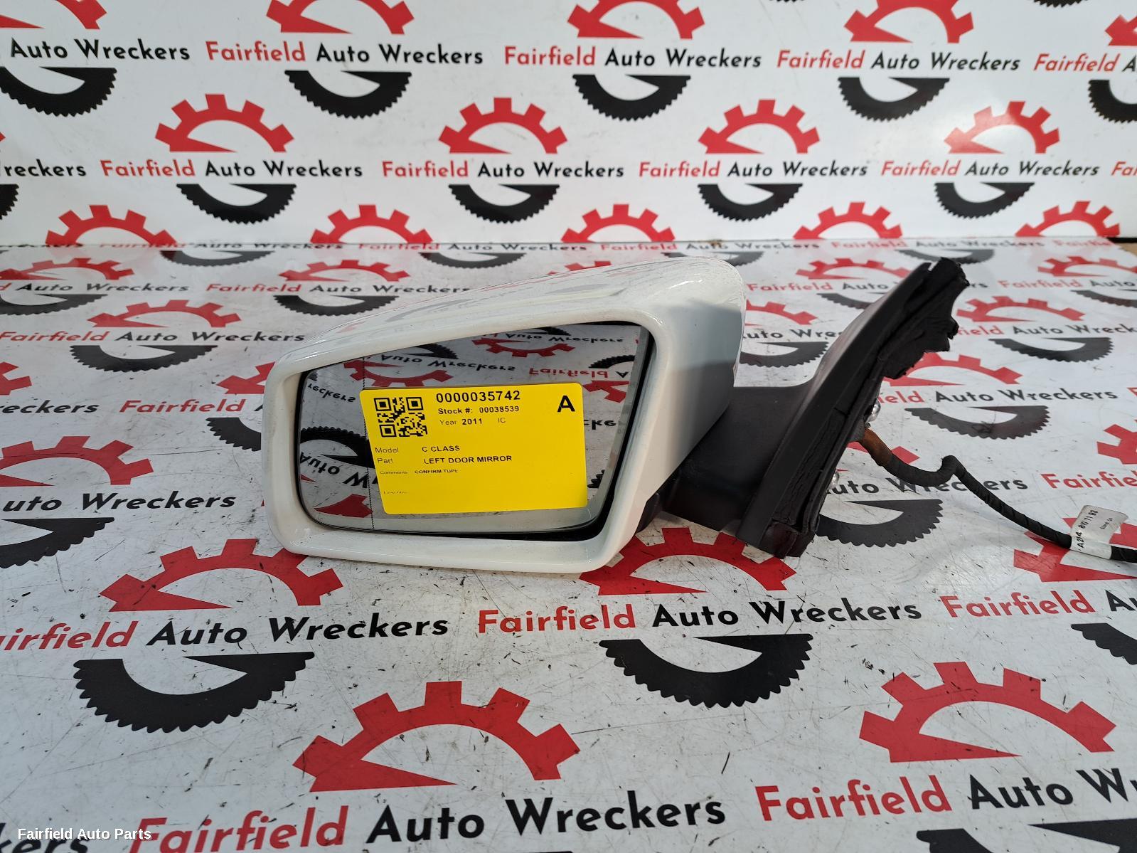 2011-2015 Mercedes C Class Left Door Mirror