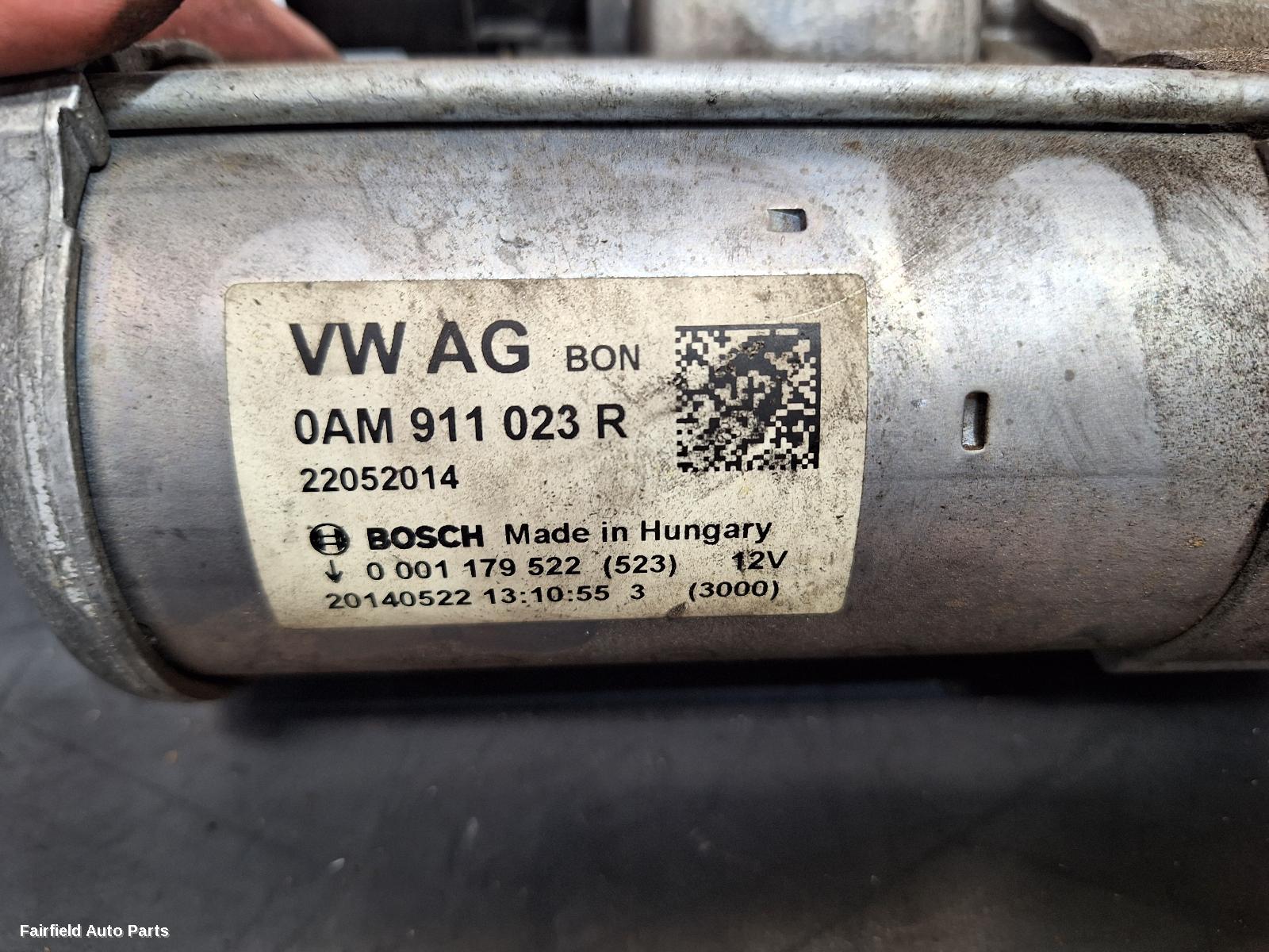 2015 Audi A3 Starter