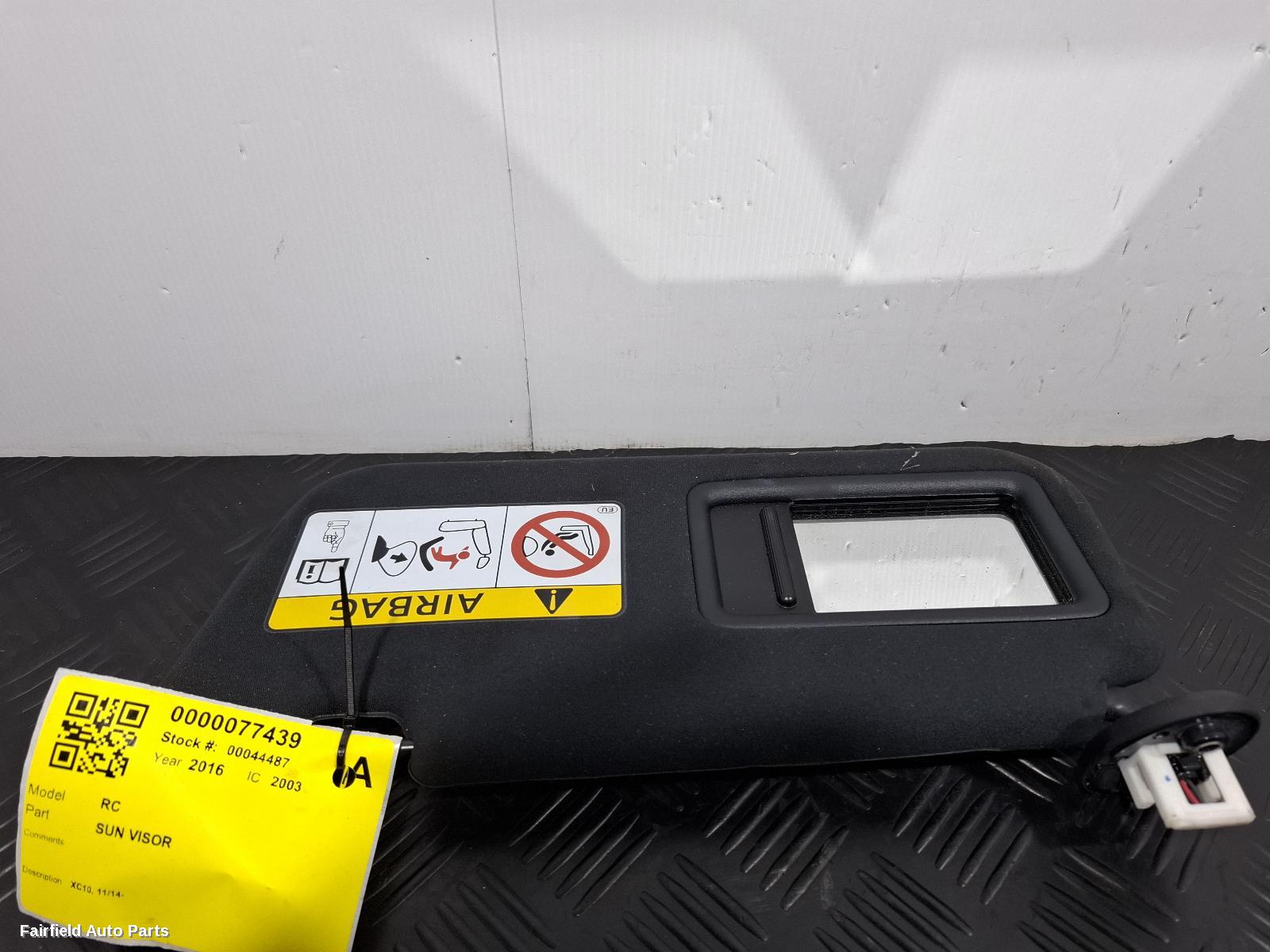 2014-2025 Lexus Rc Sunvisor