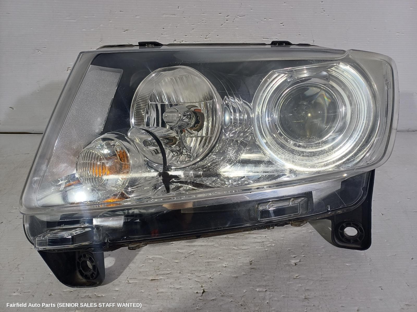 2012 Jeep Grandcherokee Left Headlamp