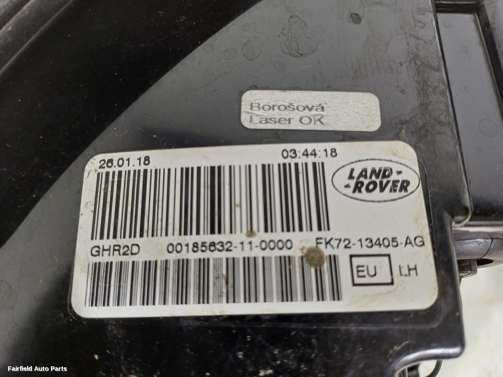 2015-2019 Land Rover Discovery Sport Left Taillight