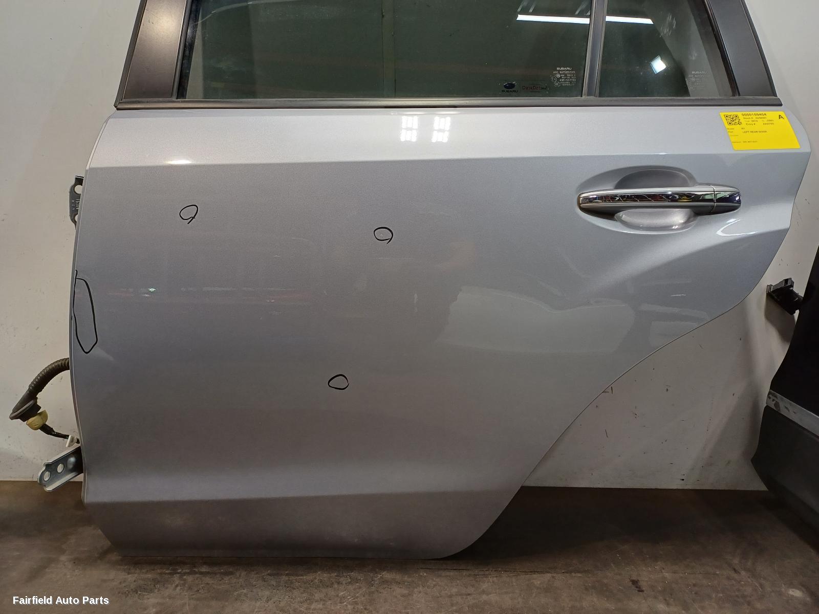 2011-2017 Subaru Xv Left Rear Door Sliding