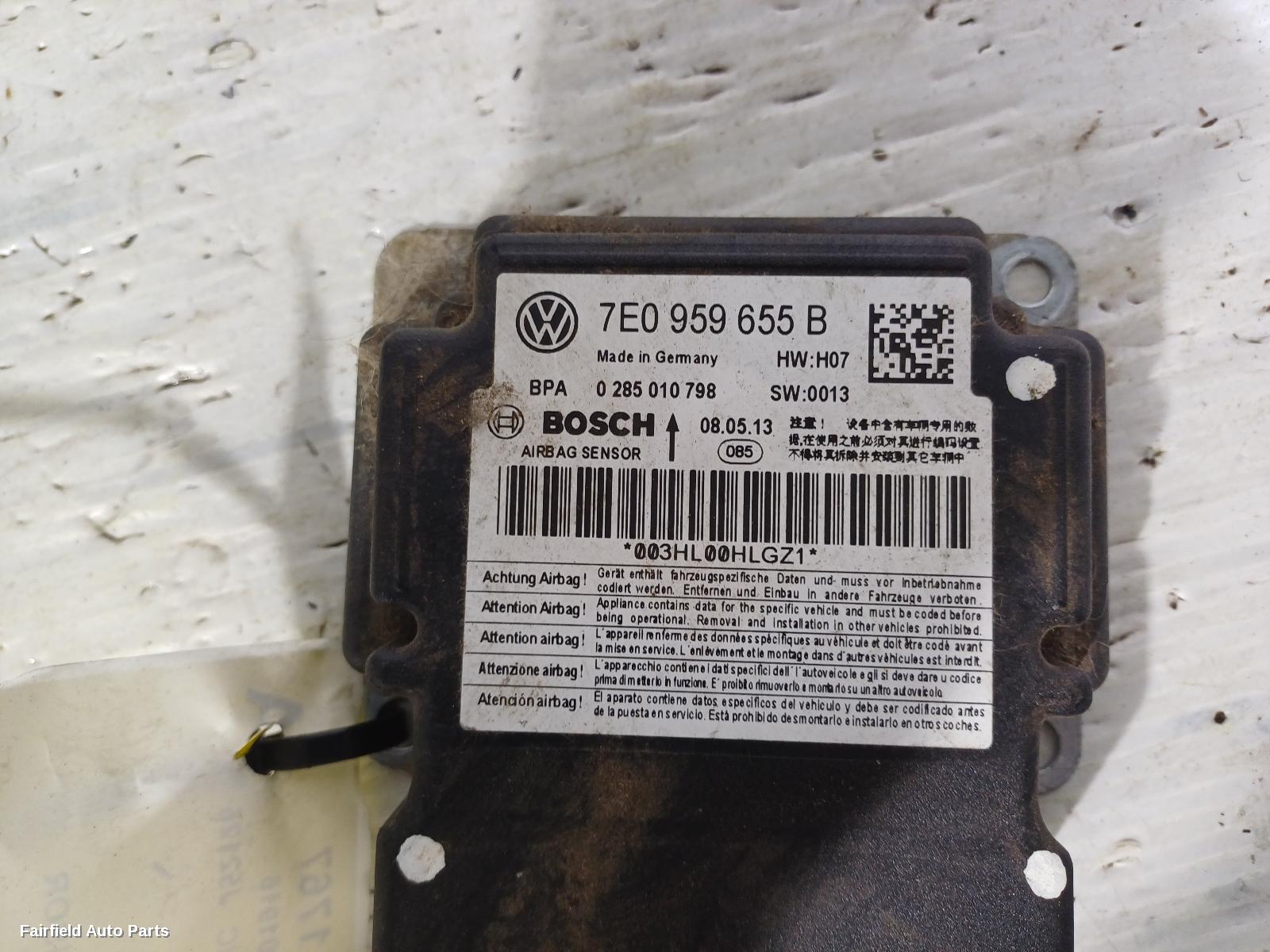 2010-2015 Volkswagen Caddy Airbag Module Sensor