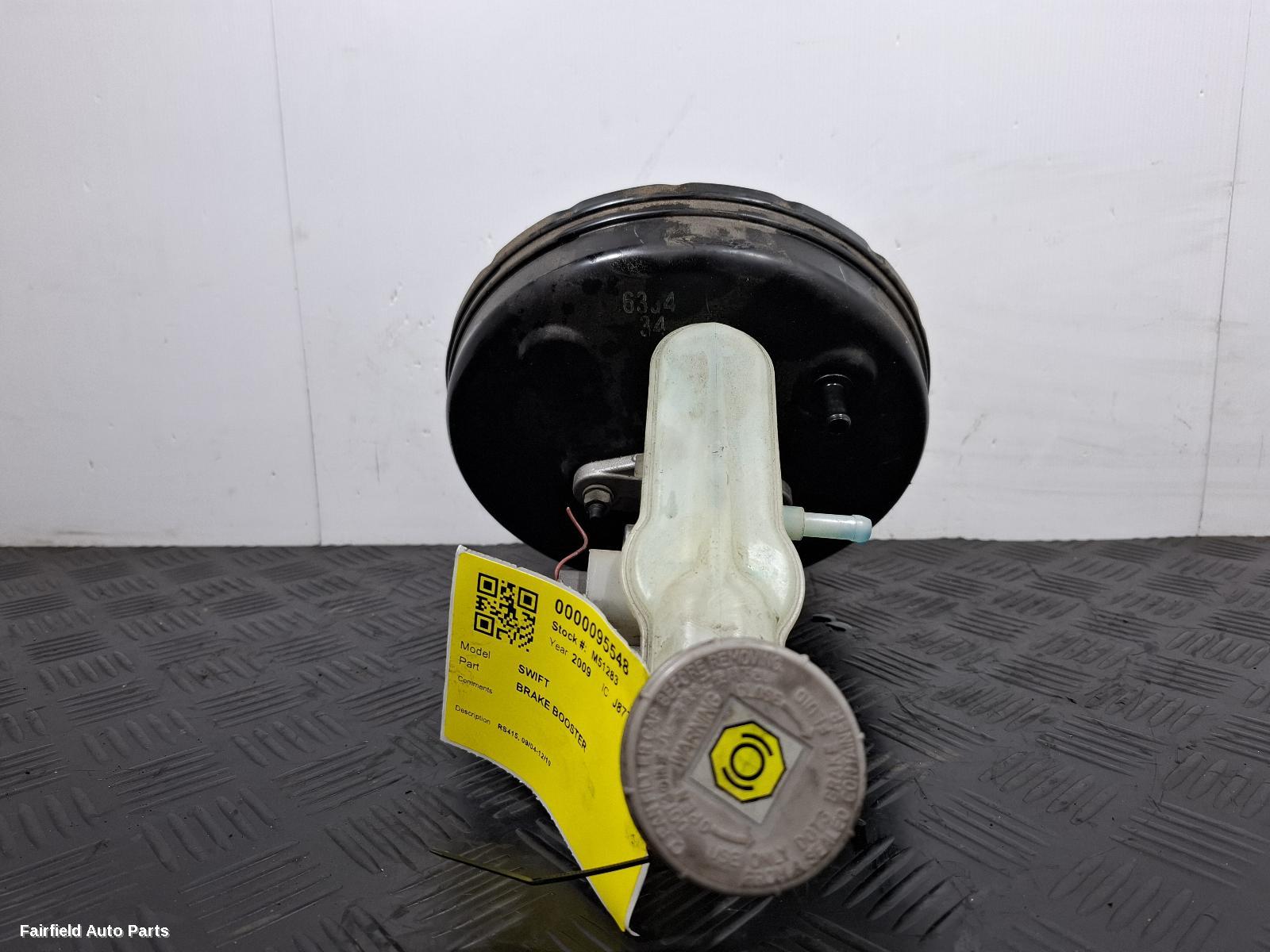 2009 Suzuki Swift Brake Booster