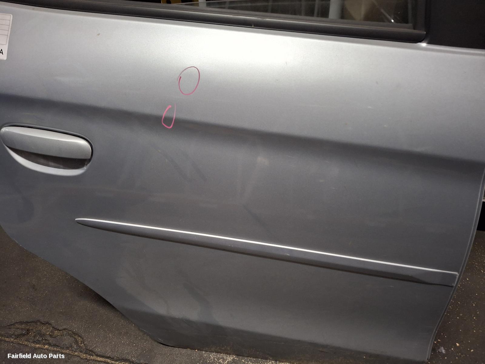 2012-2023 Mitsubishi Mirage Right Rear Door Sliding