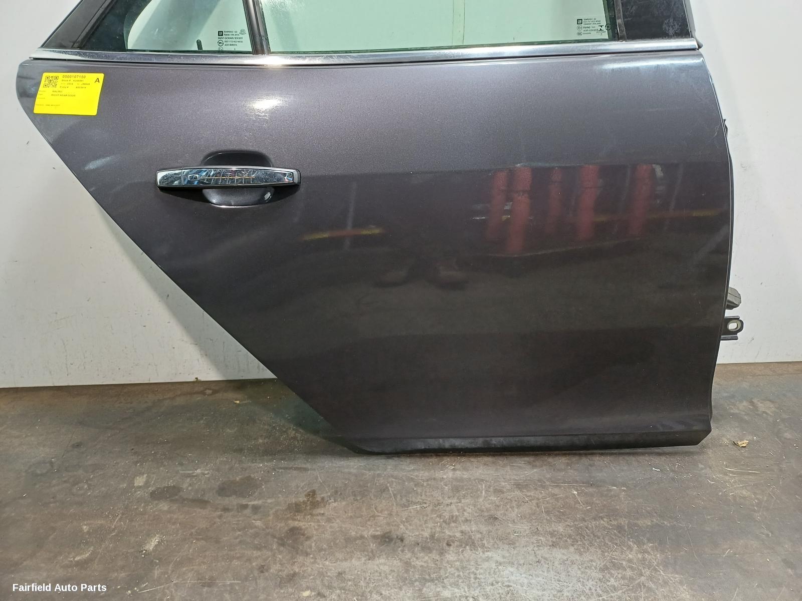 2013-2017 Holden Malibu Right Rear Door Sliding