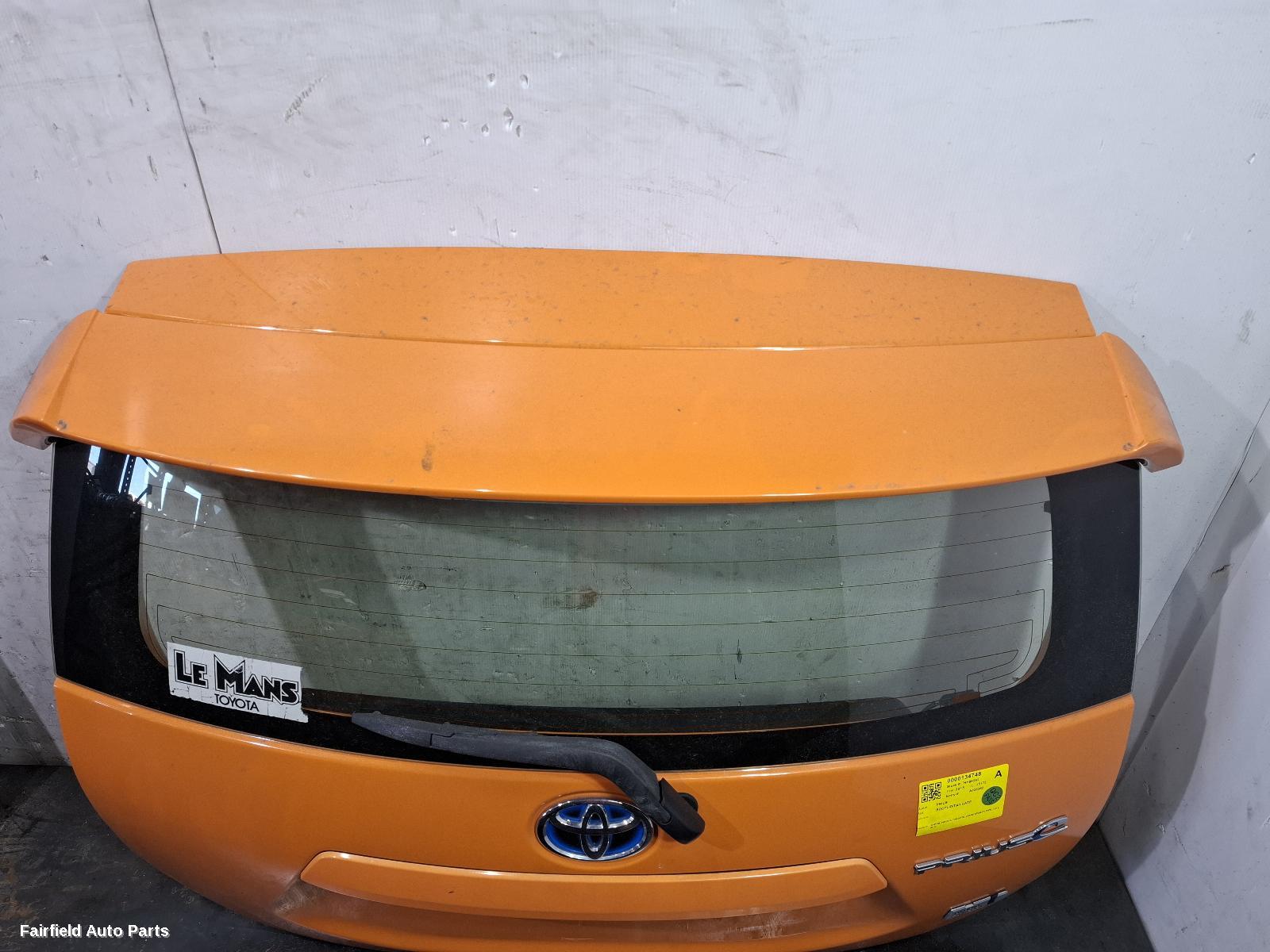 2011-2017 Toyota Prius Bootlid Tailgate