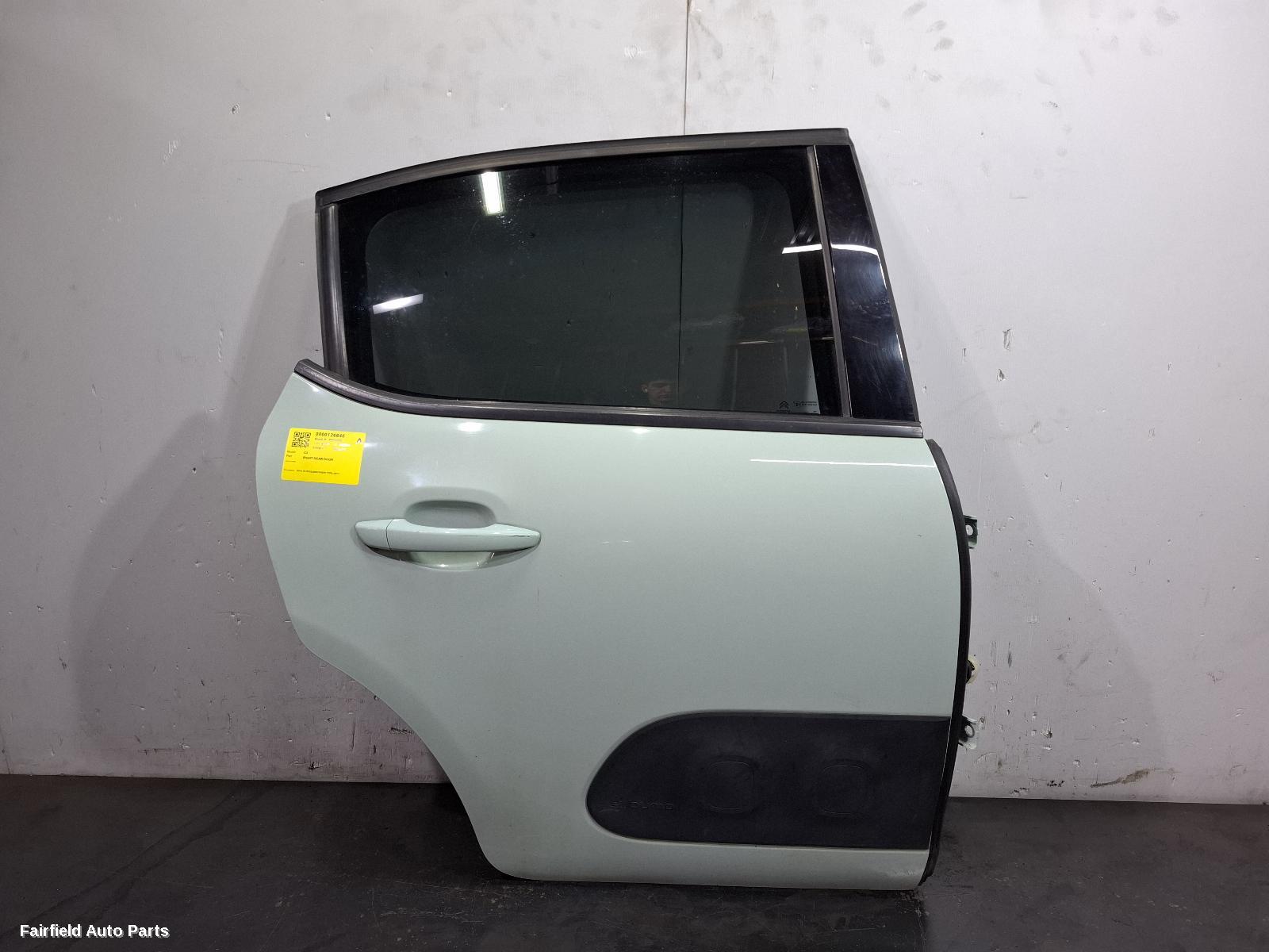 2017-2024 Citroen C3 Right Rear Door Sliding