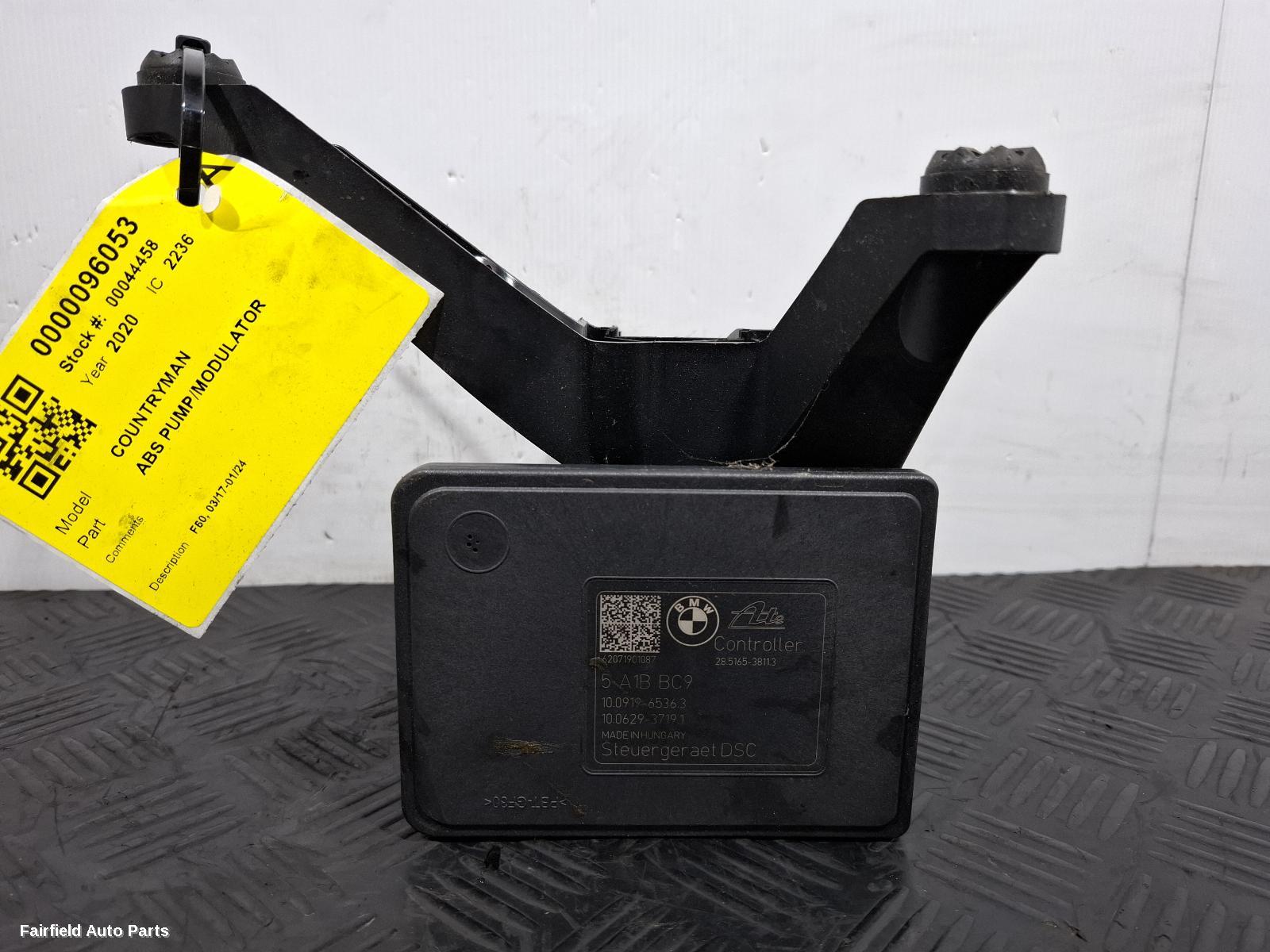 2017-2024 Mini Countryman Abs Pump Modulator