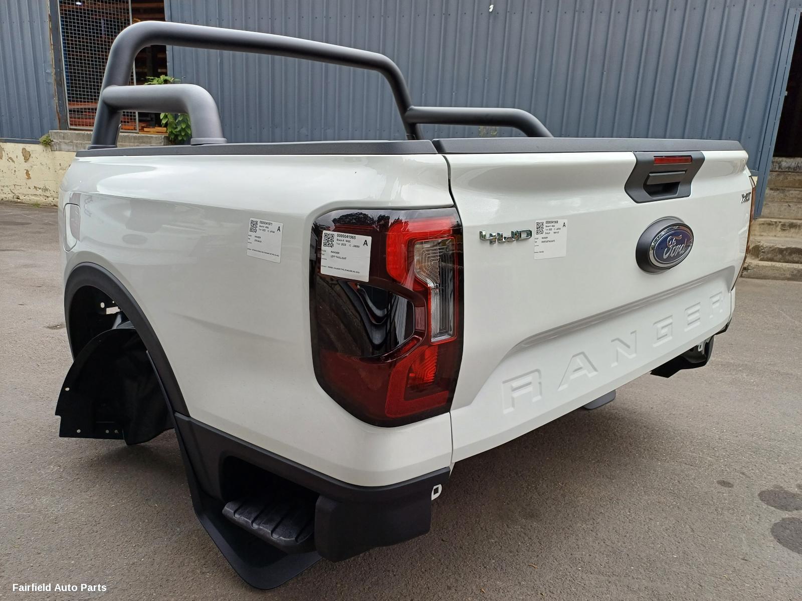 2022-2026 Ford Ranger Ute Back