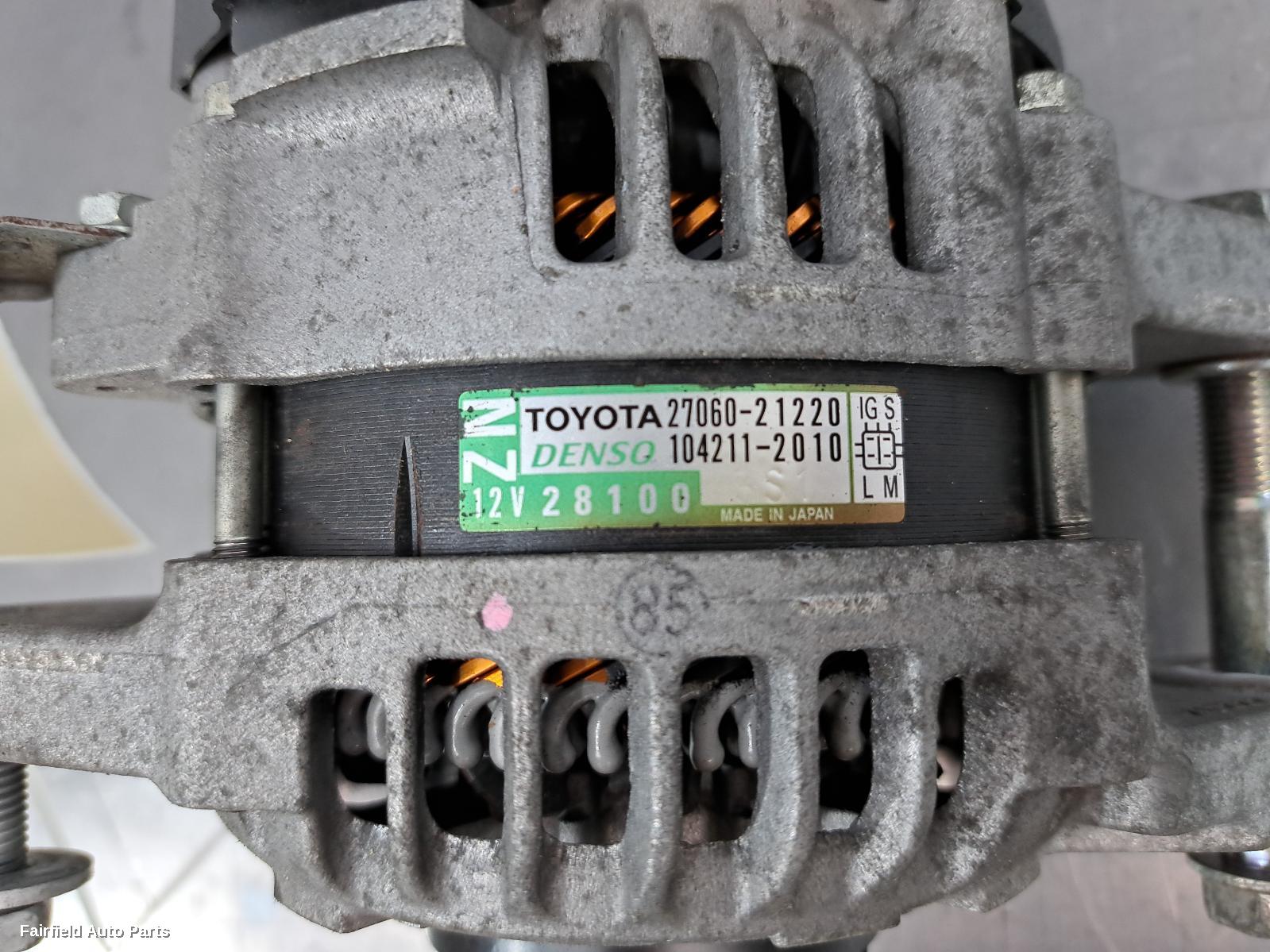 2014-2019 Toyota Yaris Alternator