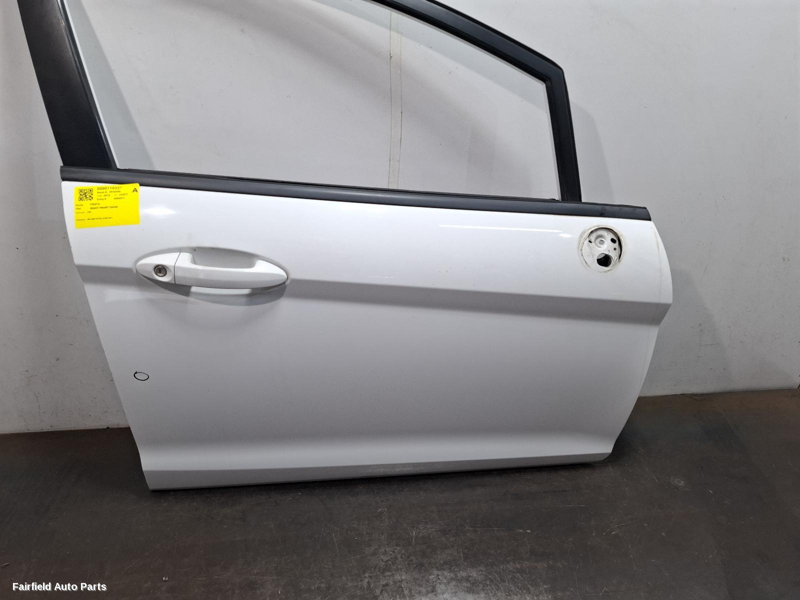 2008-2012 Ford Fiesta Right Front Door
