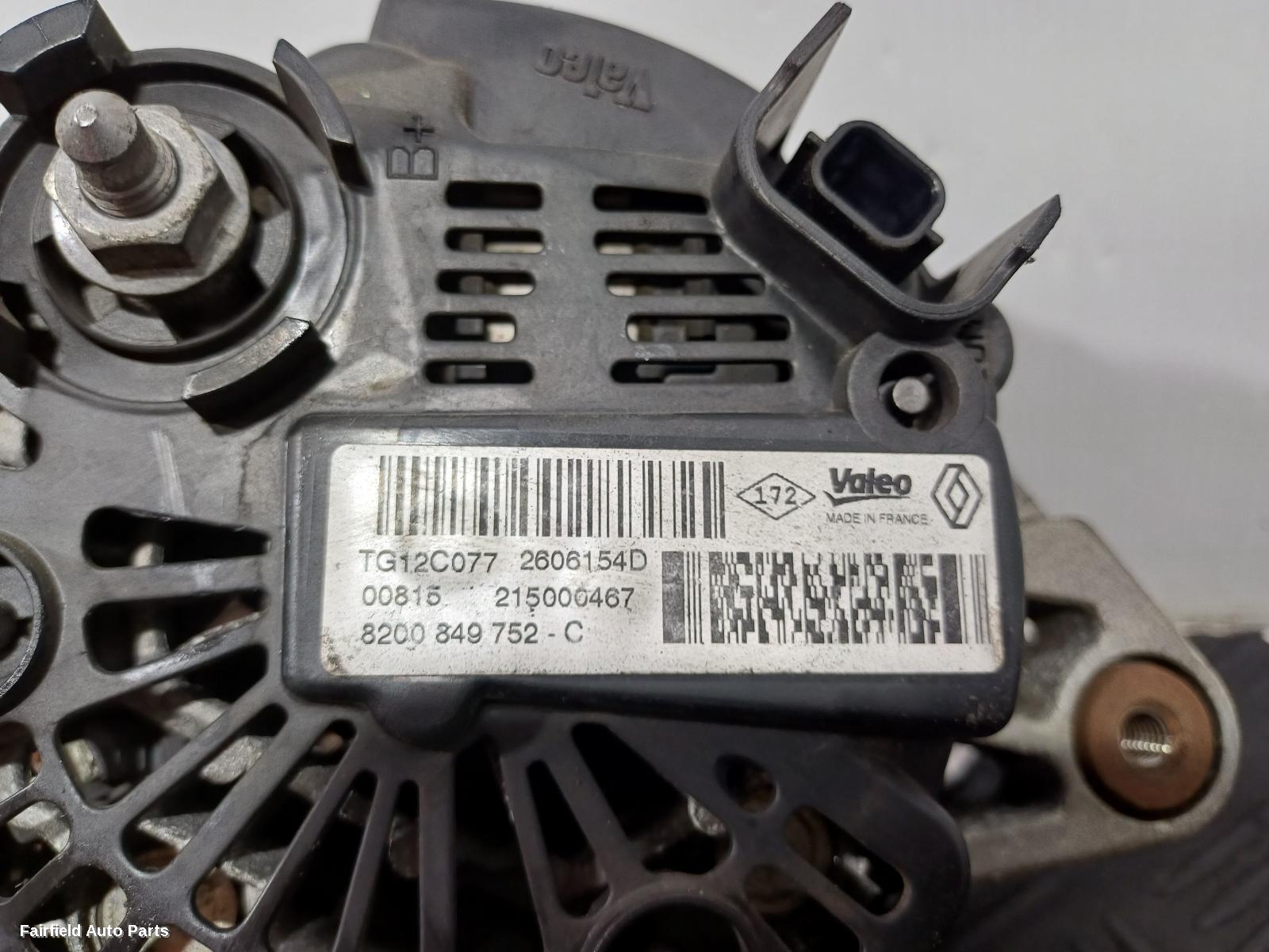 2013-2016 Renault Megane Alternator