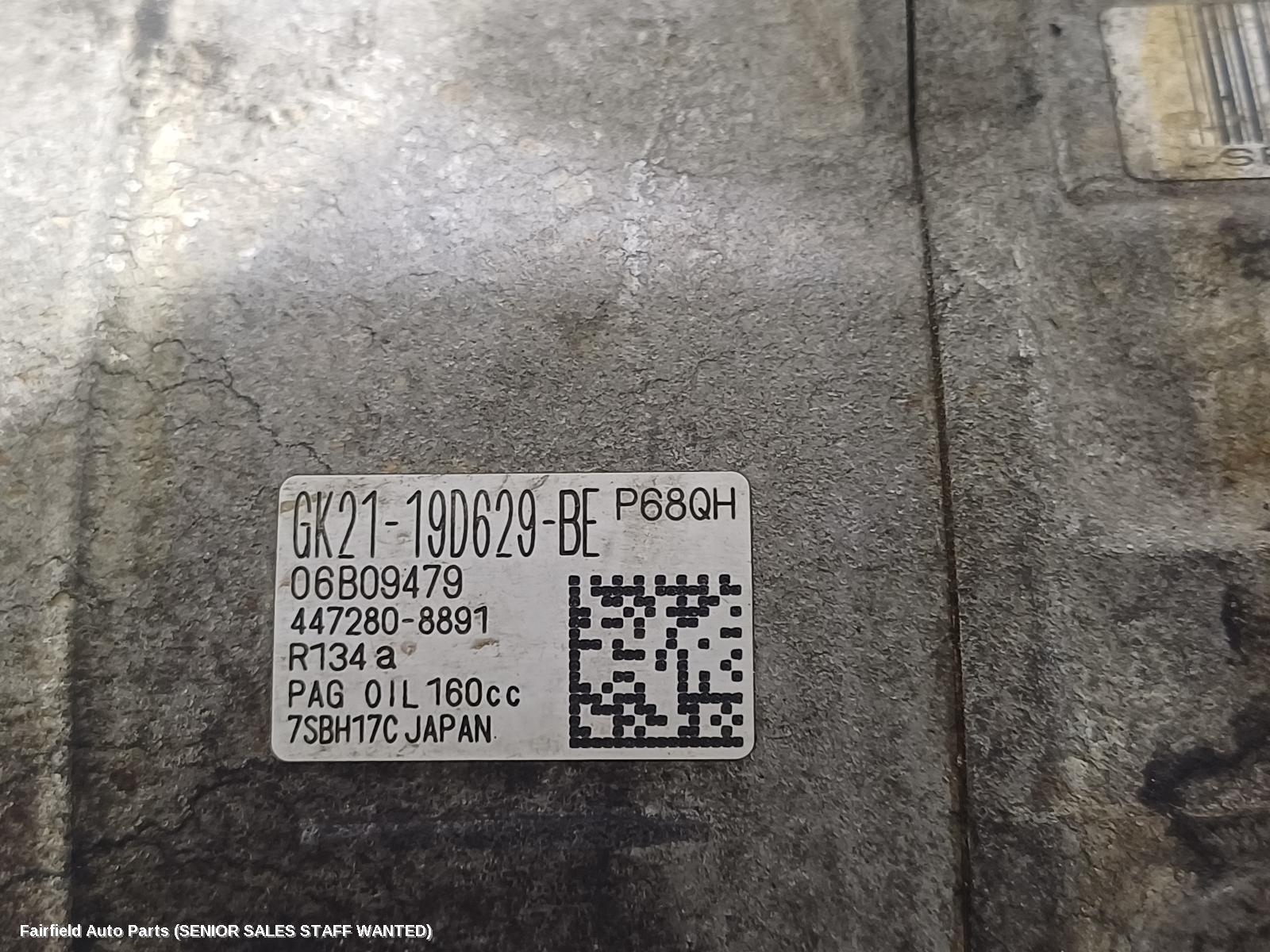 2019 Ford Transit A C Compressor