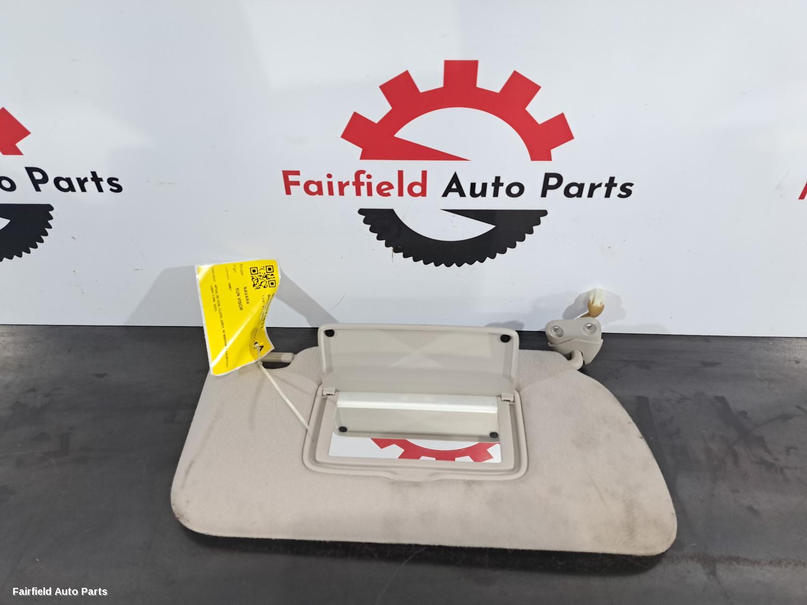 2015-2023 Nissan Navara Sunvisor