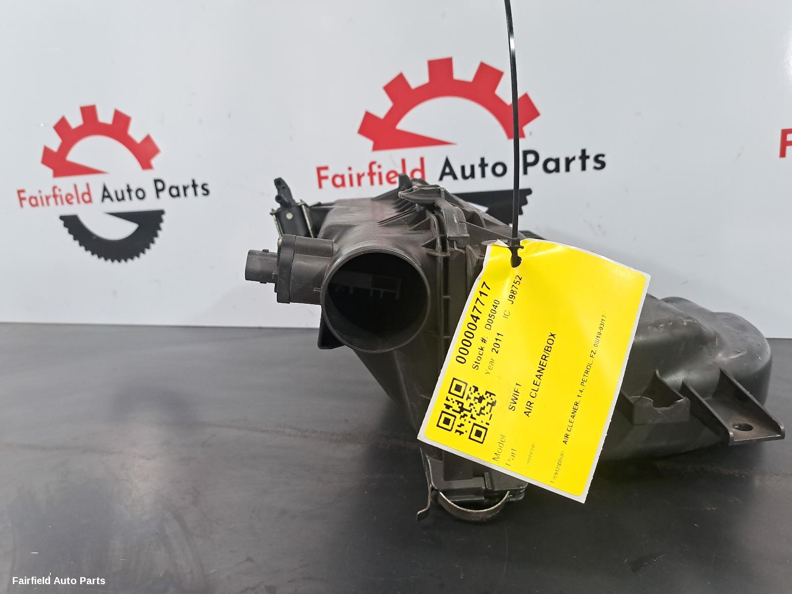 2010-2017 Suzuki Swift Air Cleaner Box