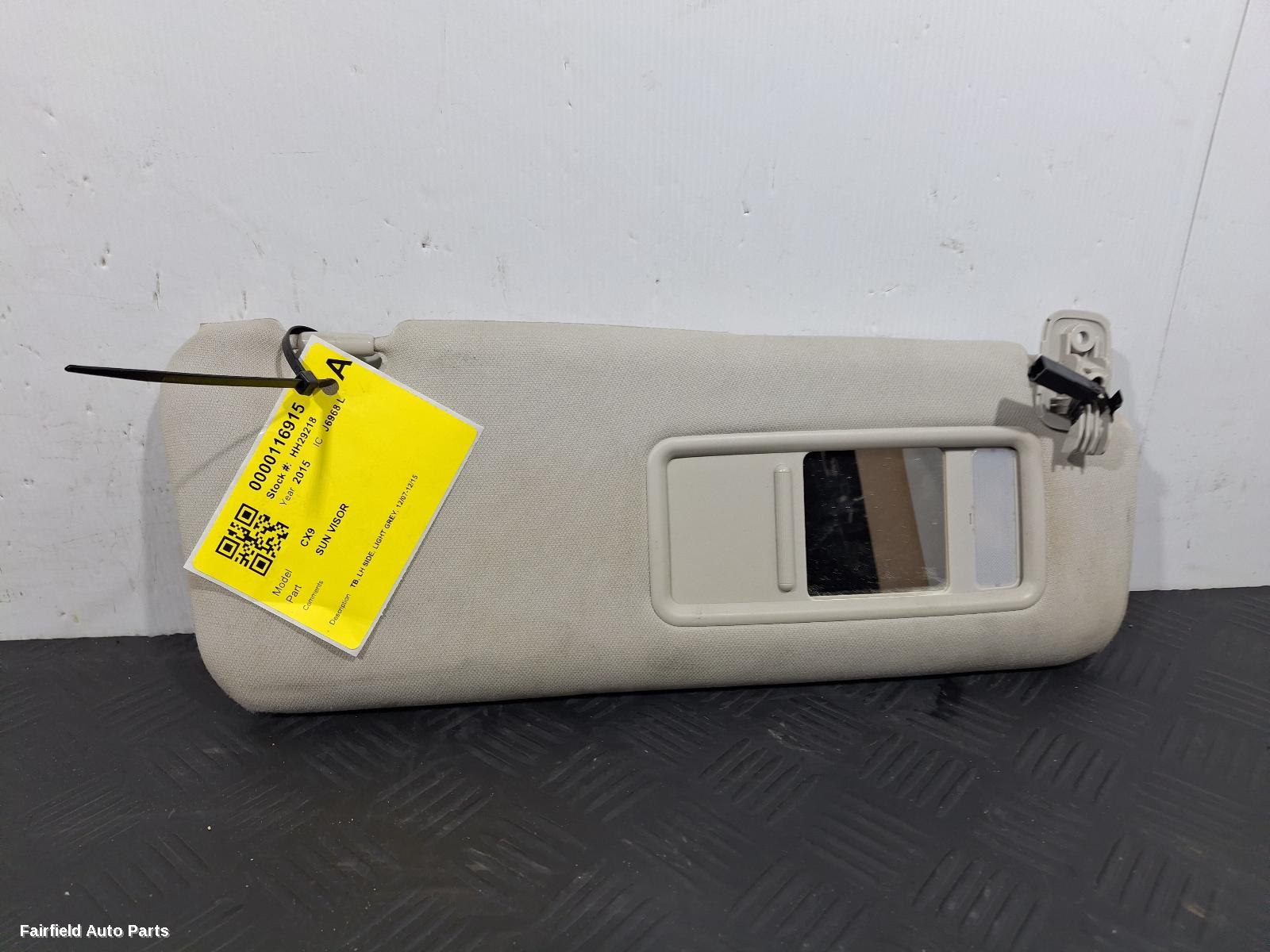 2007-2015 Mazda Cx9 Sunvisor