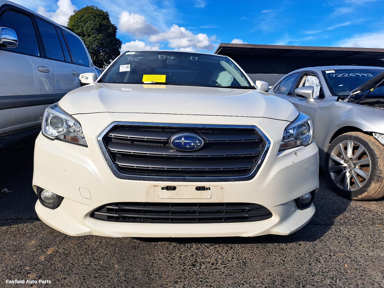 2017 Subaru Liberty Heater Ac Controls