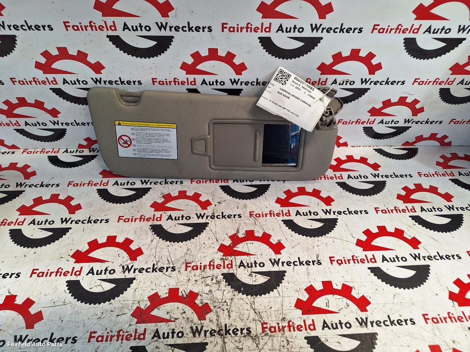 2015-2020 Kia Carnival/grand Carnival Sunvisor